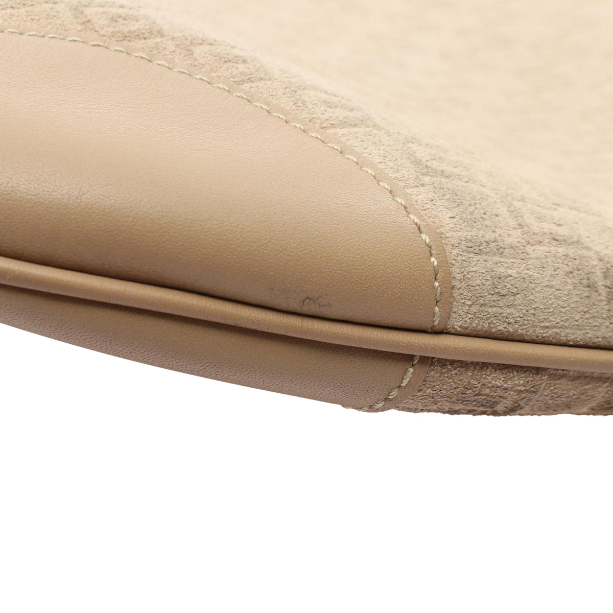 Gucci GG Suede Shoulder Bag — Brown