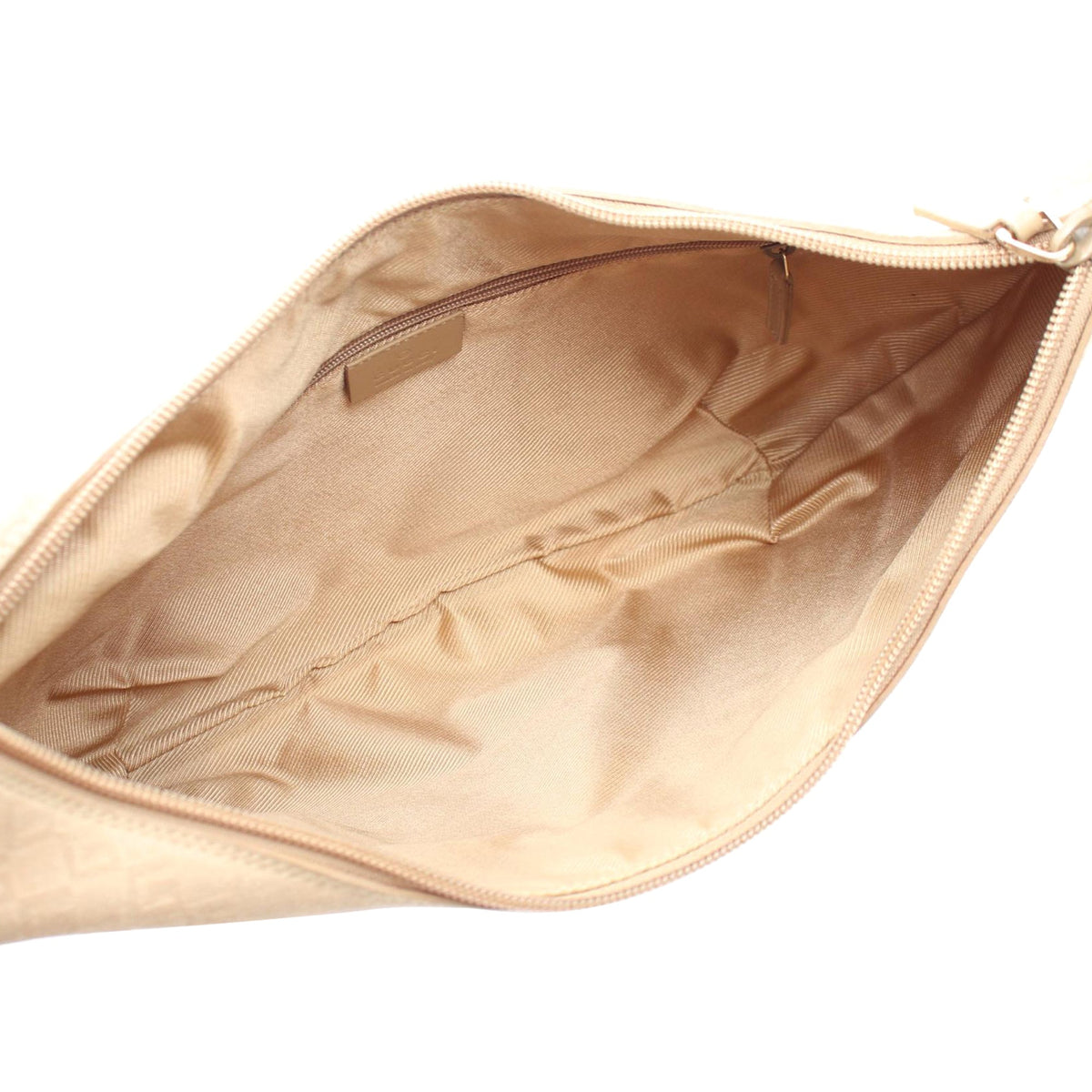 Gucci GG Suede Shoulder Bag — Brown
