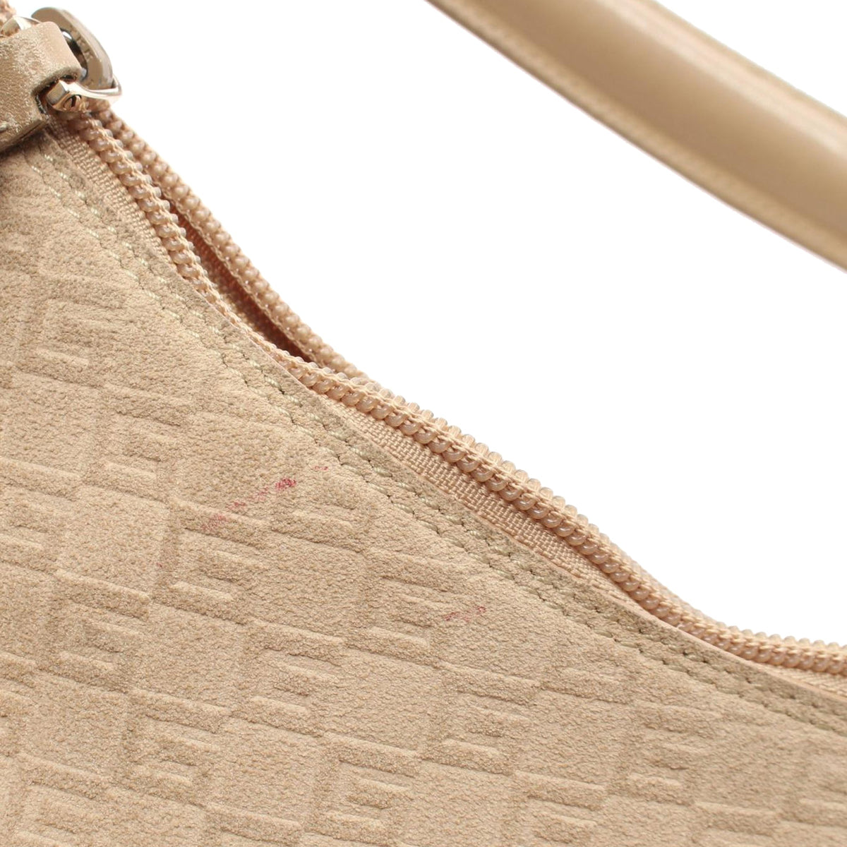 Gucci GG Suede Shoulder Bag — Brown