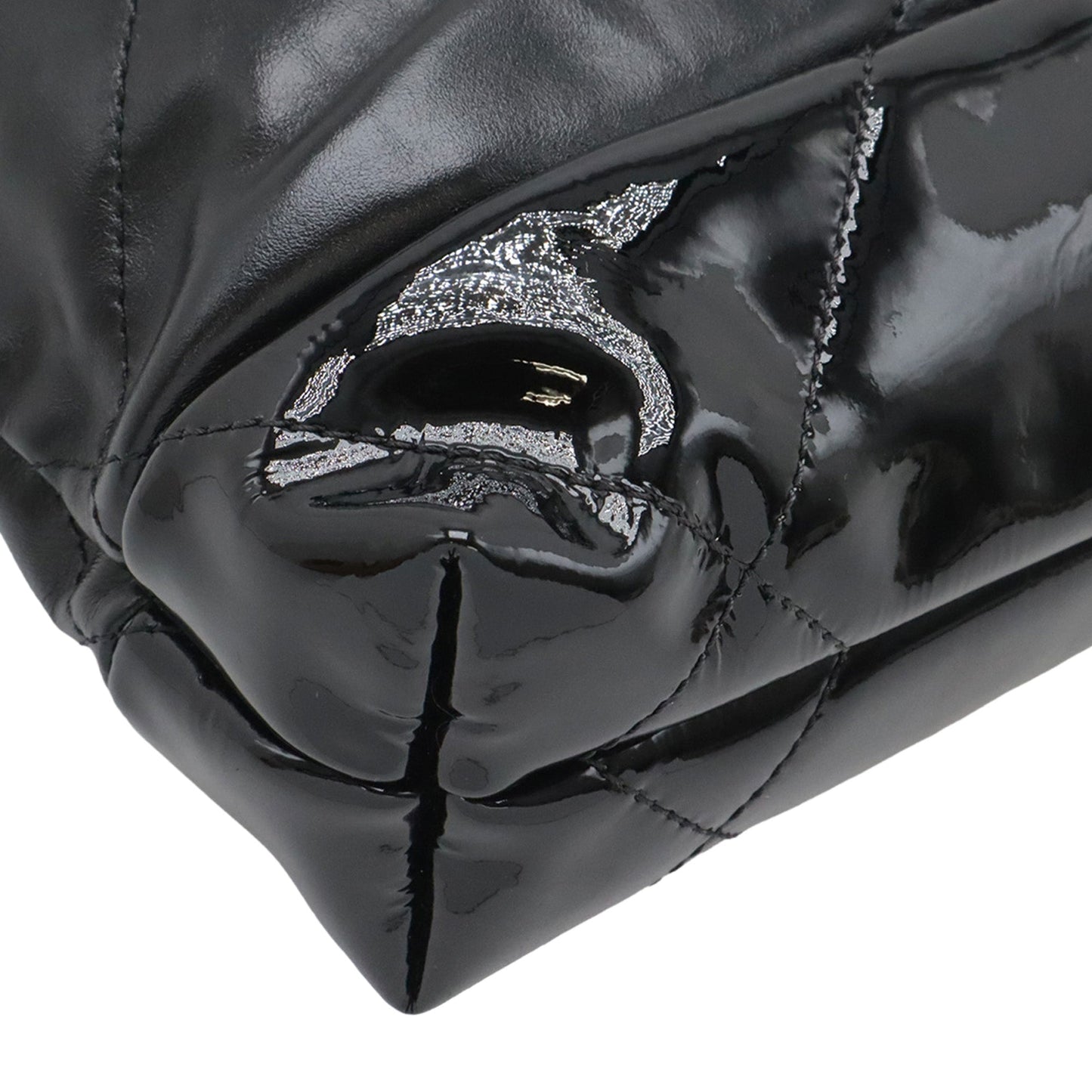 Chanel Mini Shiny Calfskin and Patent 22 Handbag