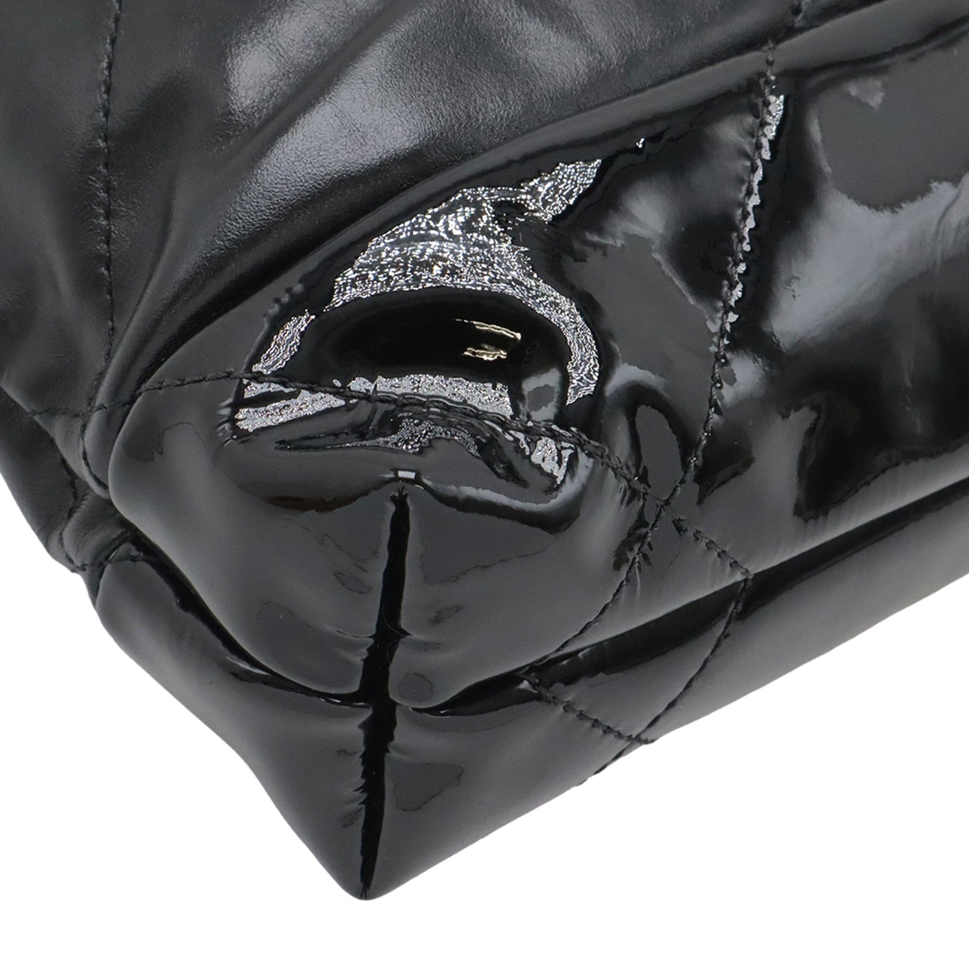 Chanel Mini Shiny Calfskin and Patent 22 Handbag