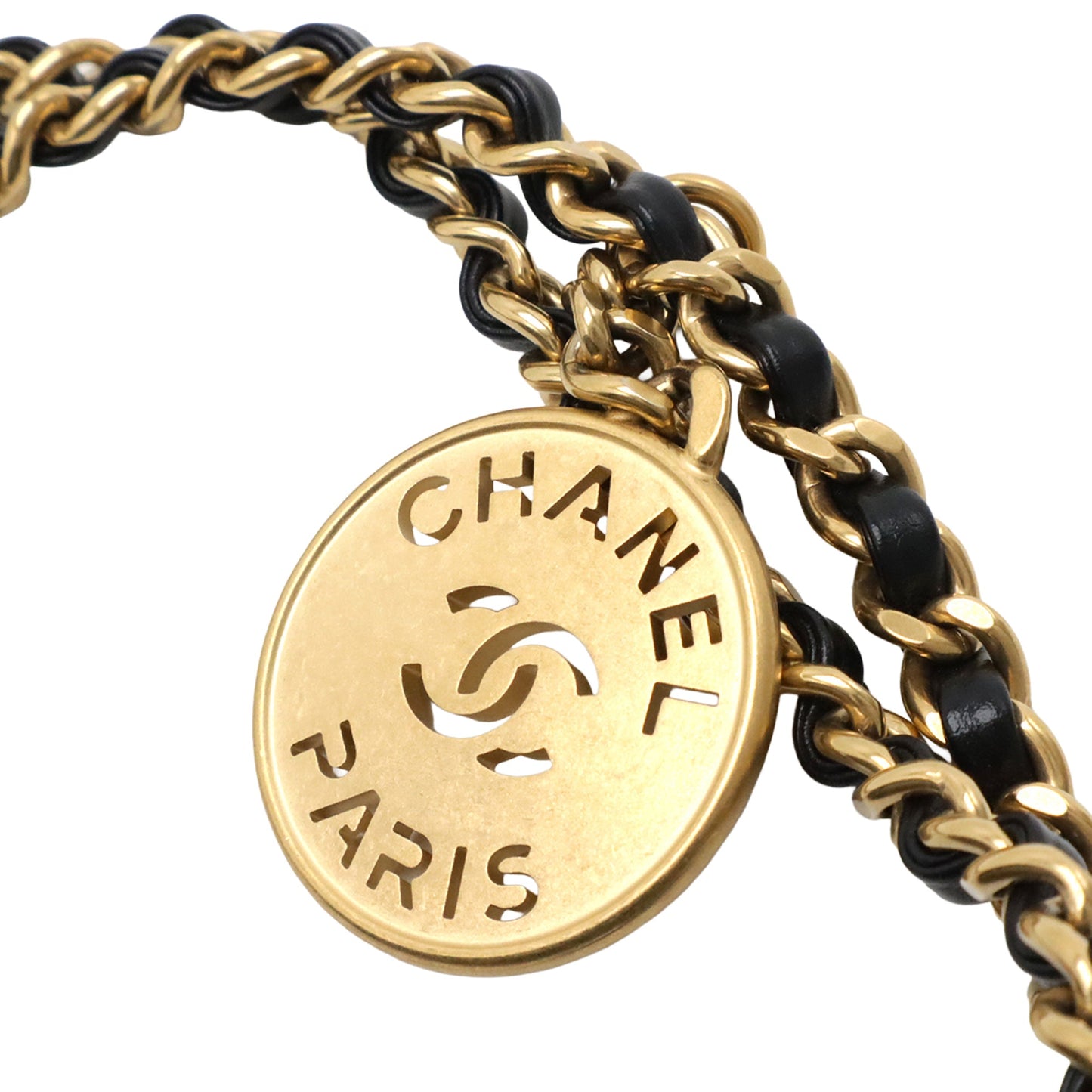 Chanel Mini Shiny Calfskin and Patent 22 Handbag