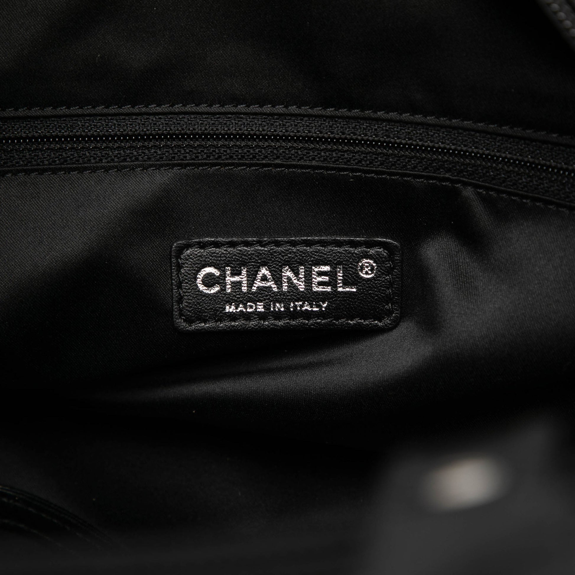 Chanel Medium Quilted Canvas Paris Biarritz Tote