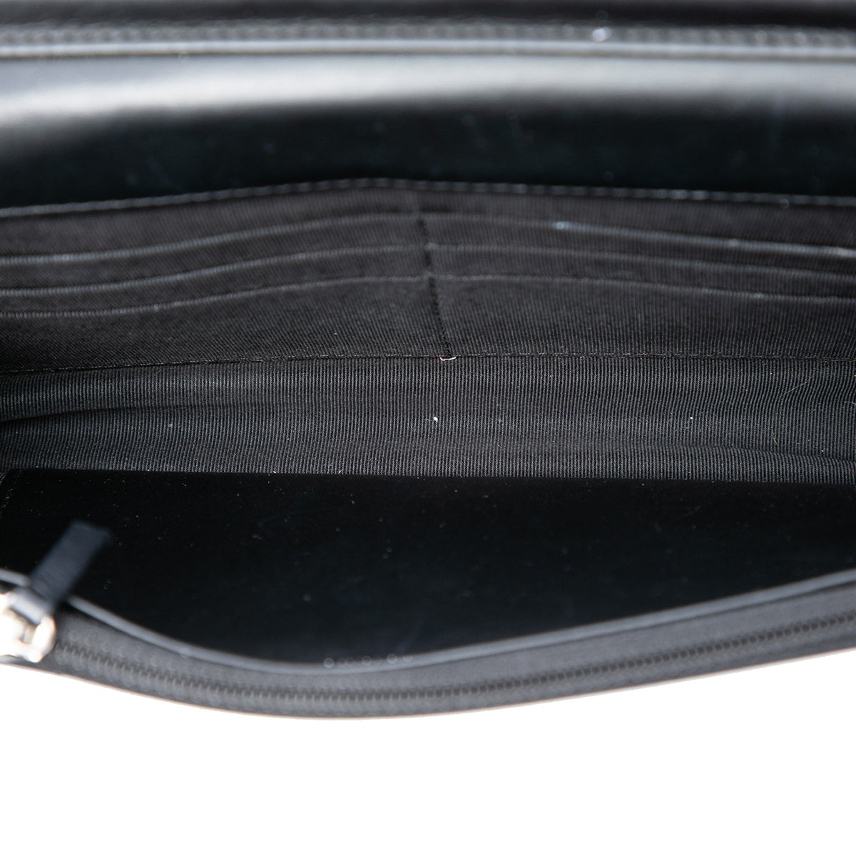 Chanel CC Quilted Patent Wallet On Chain