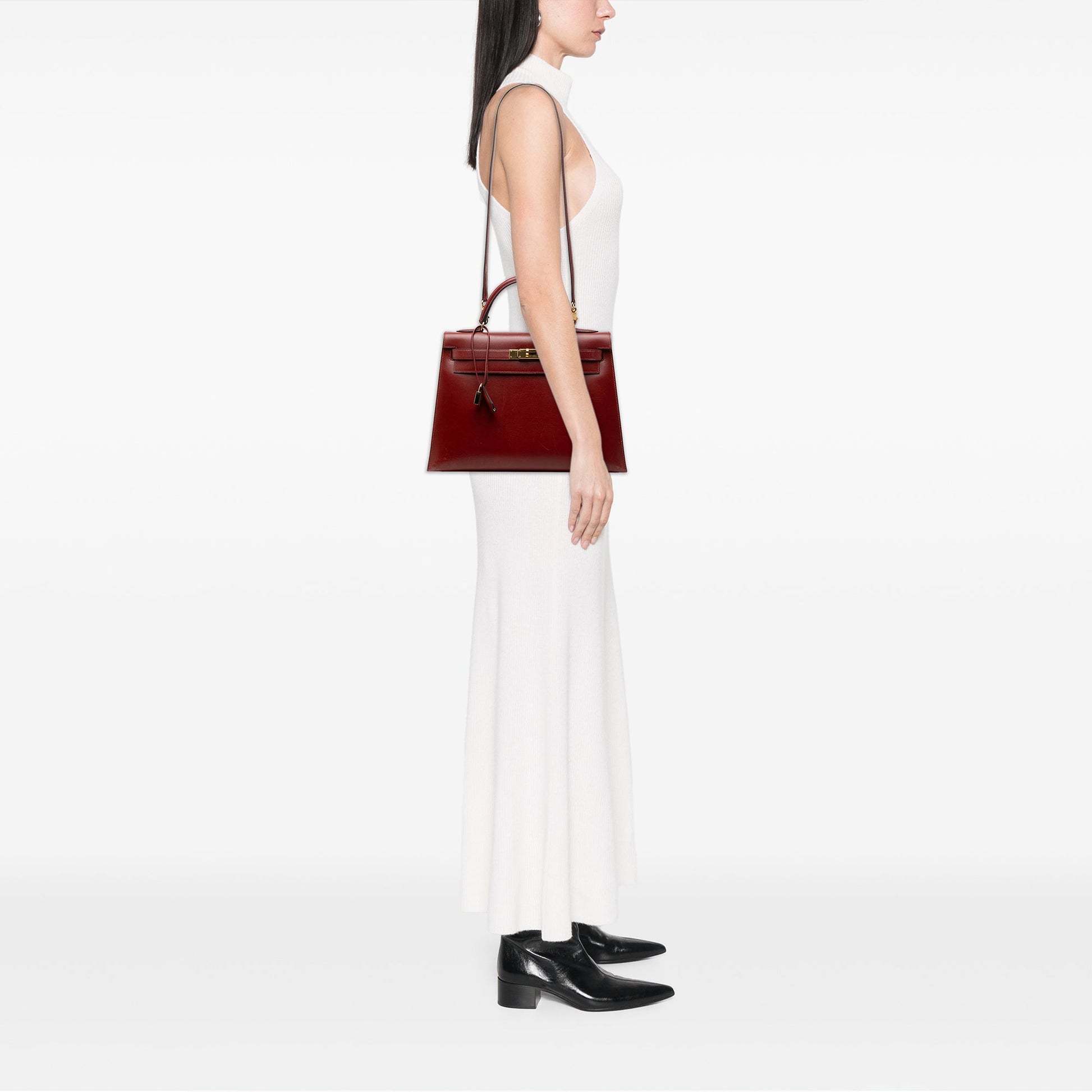 Hermès Box Calf Kelly Retourne 32