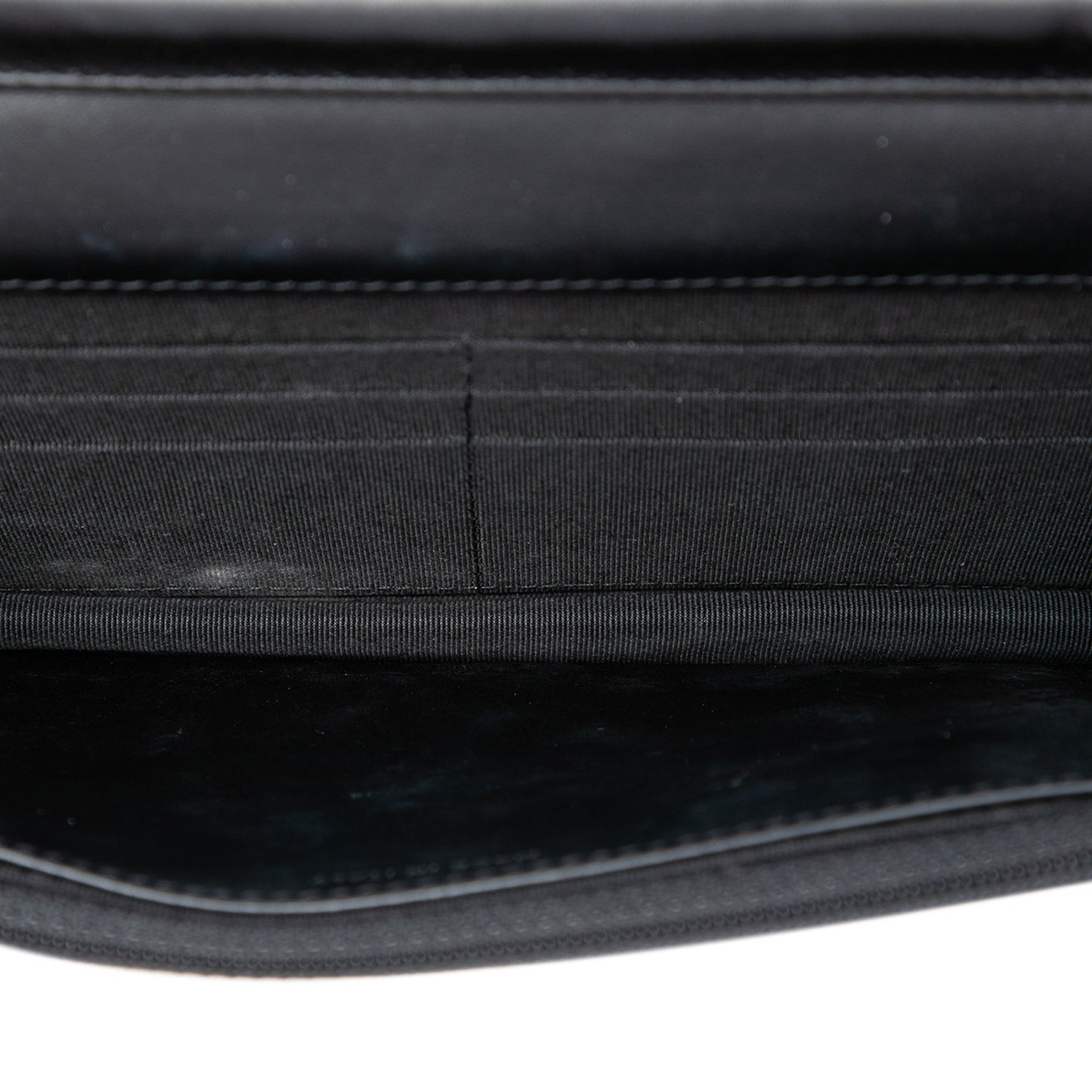 Chanel CC Quilted Patent Wallet On Chain