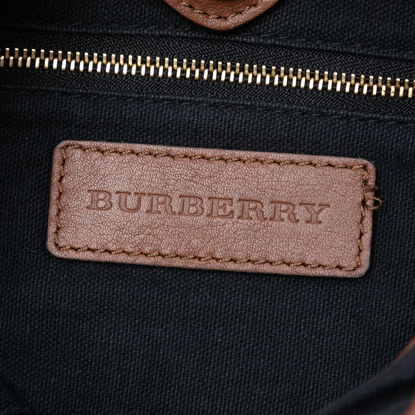 Burberry House Check Canvas and Calfskin Little Crush Crossbody
