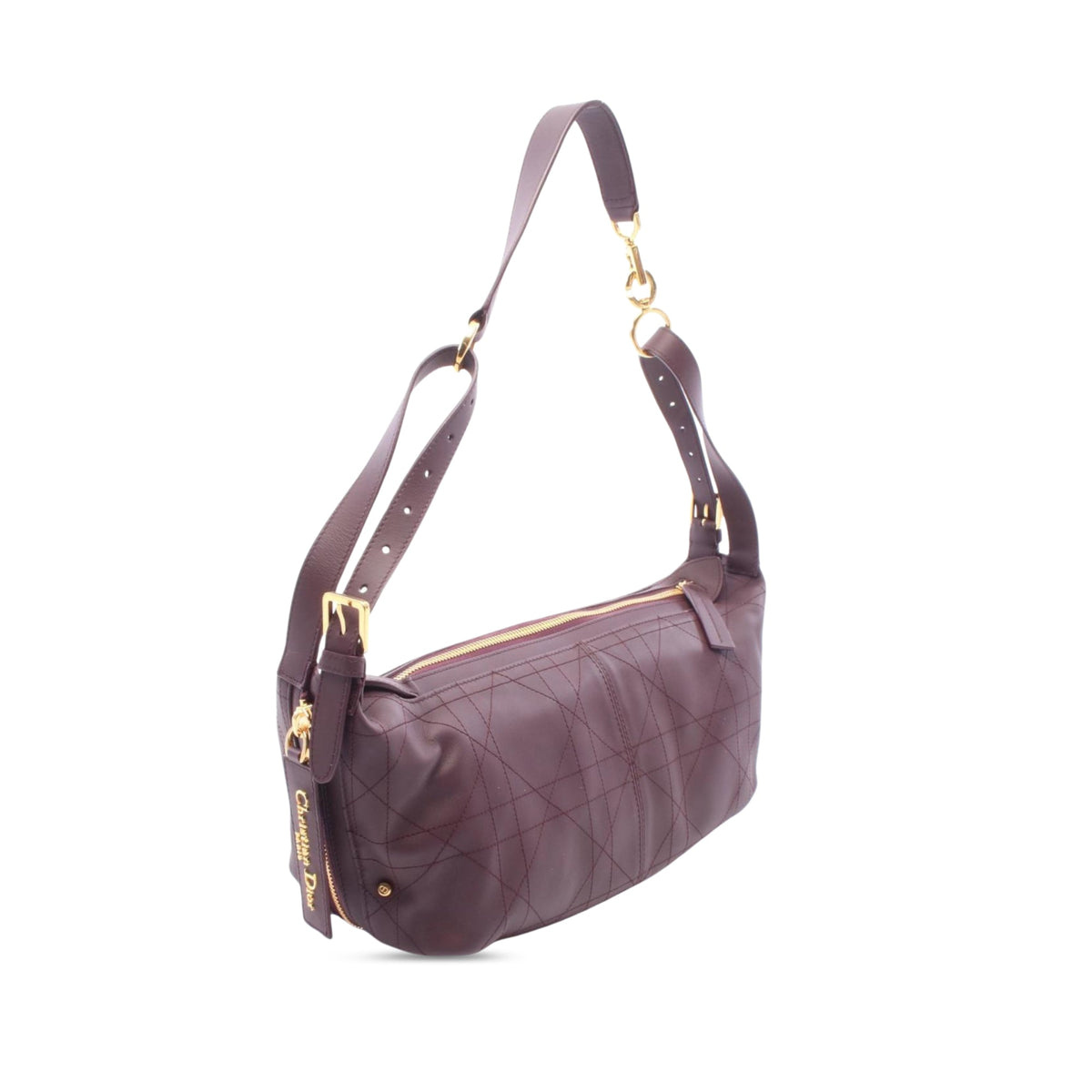 Dior Medium Calfskin Cannage D Journey Bag