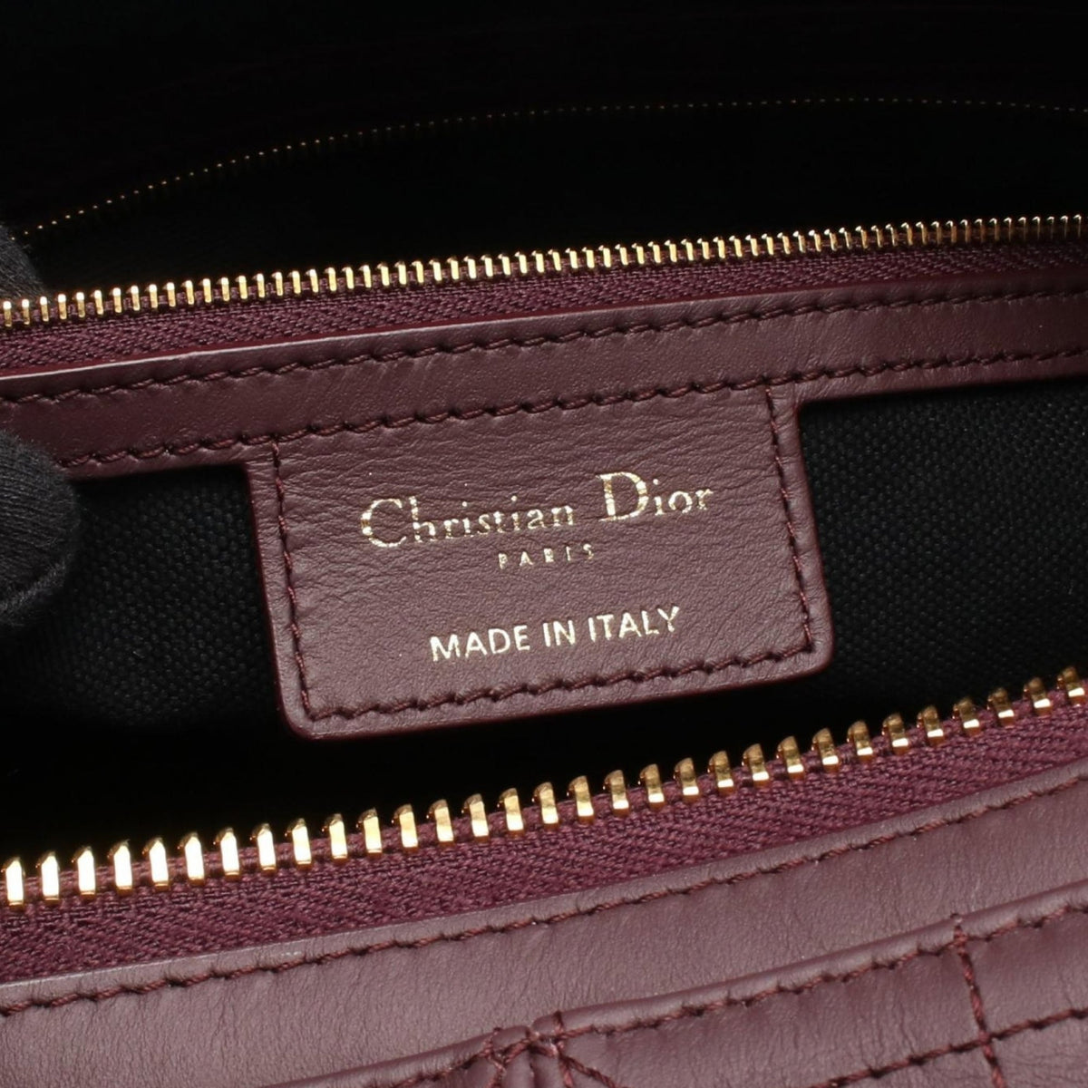 Dior Medium Calfskin Cannage D Journey Bag