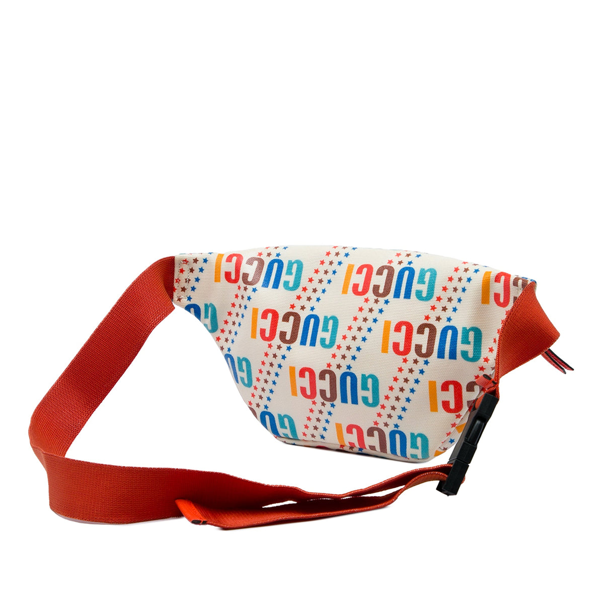 Gucci Kids Coated Canvas Logo Belt Bag — White