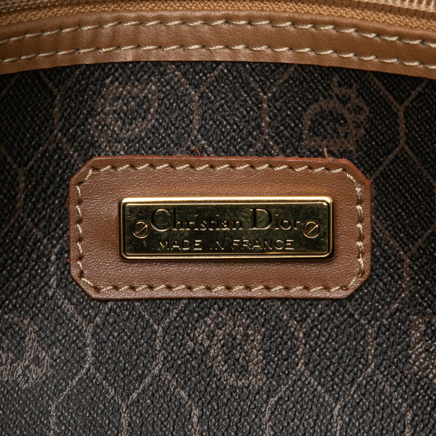 Honeycomb Coated Canvas Boston Bag