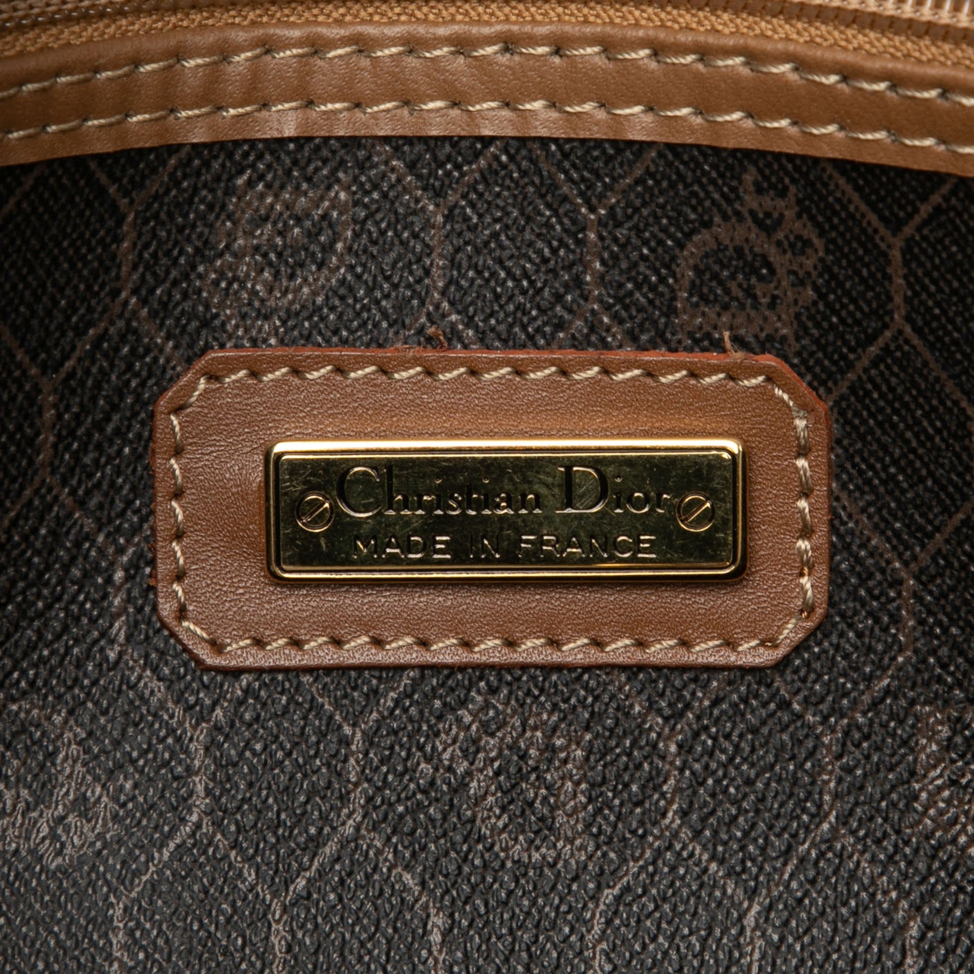Honeycomb Coated Canvas Boston Bag