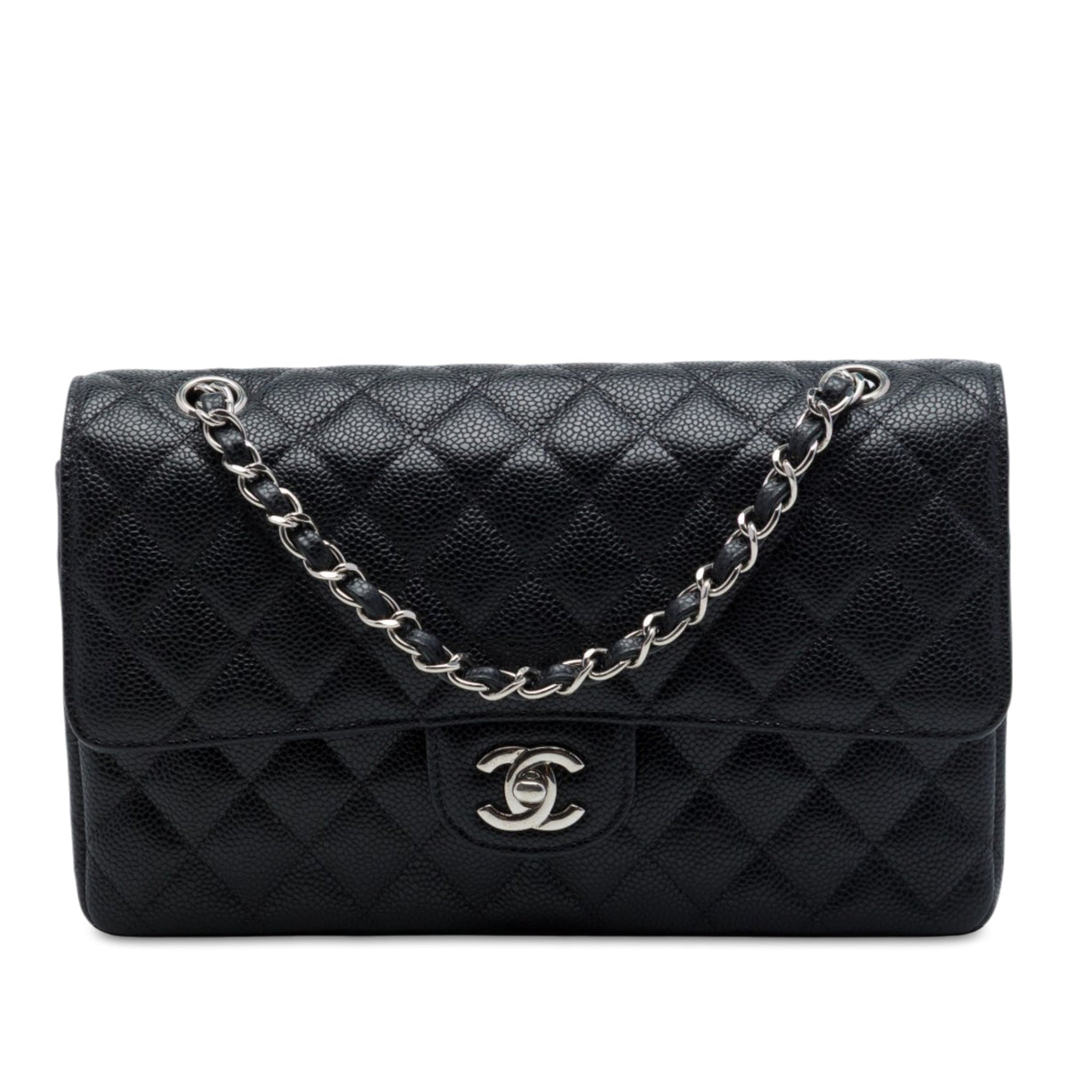 Chanel Medium Classic Caviar Double Flap