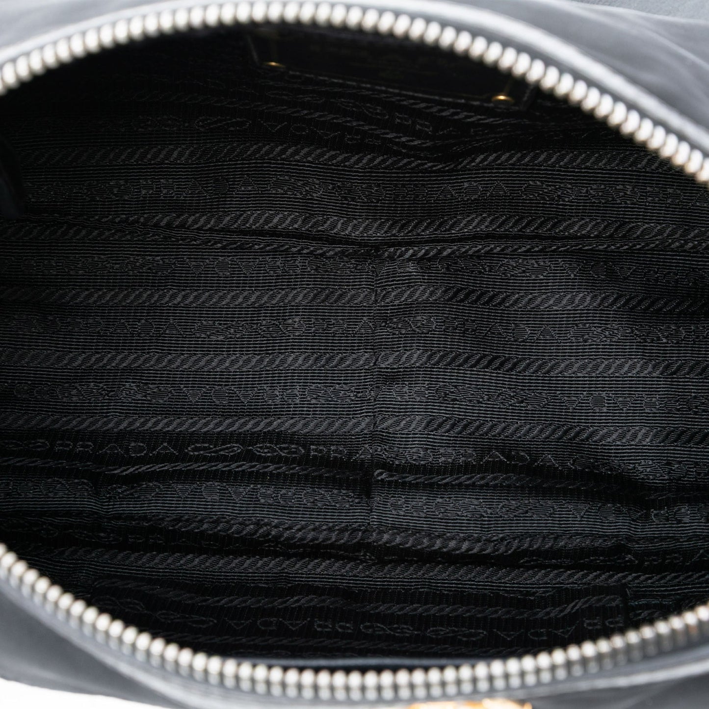 Prada Tessuto Canapa Logo Shoulder Bag