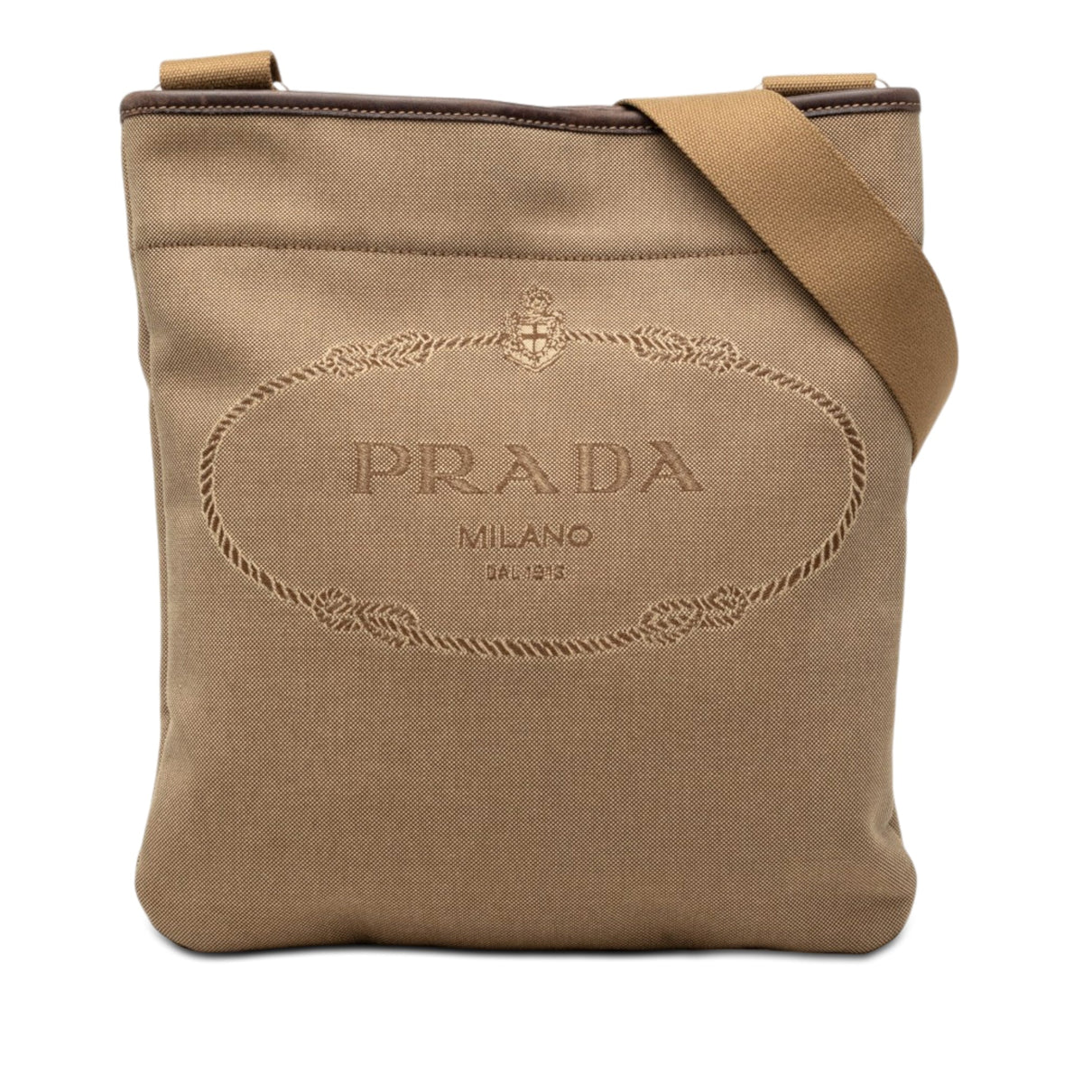 Prada Canvas Canapa Logo Crossbody