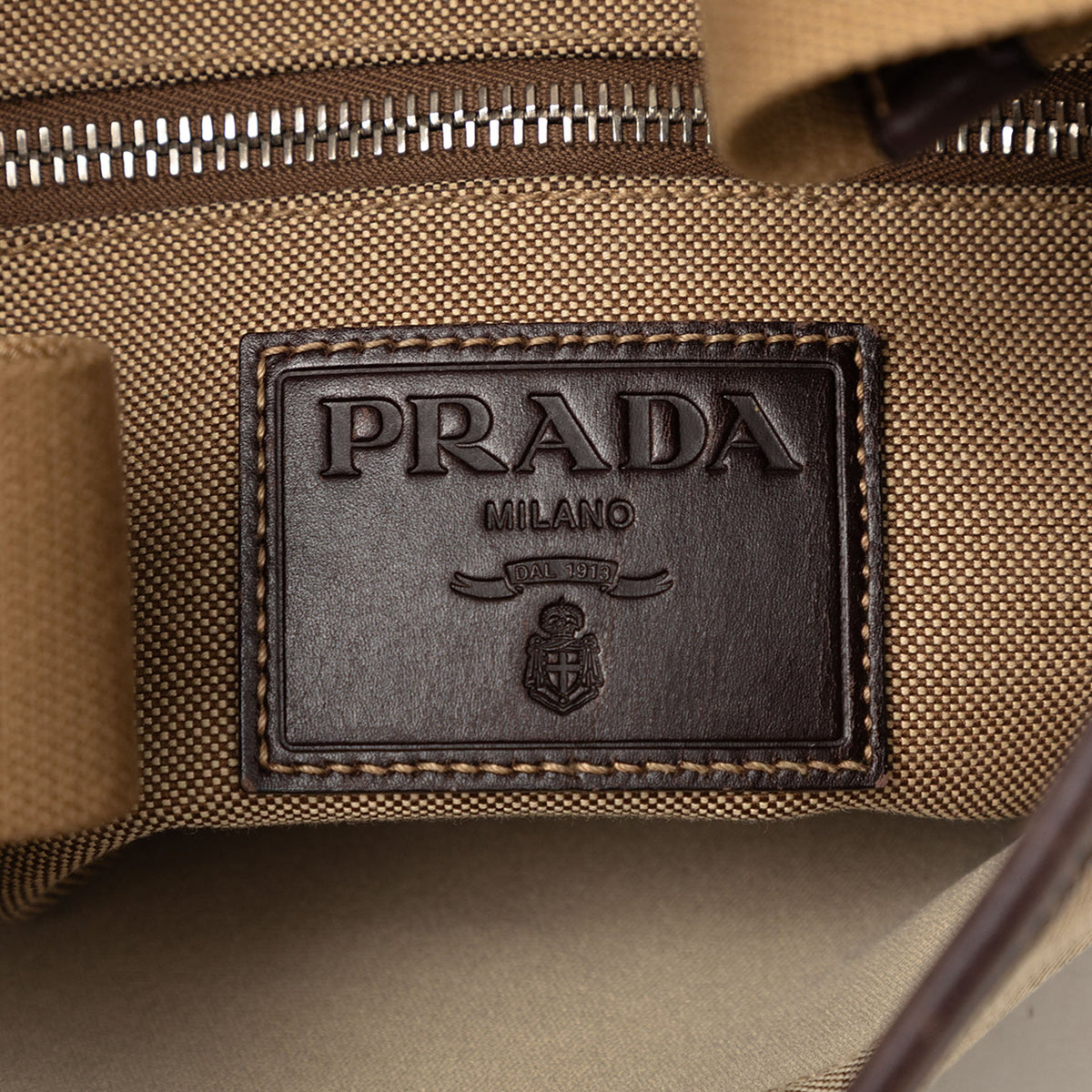 Prada Canvas Canapa Logo Crossbody