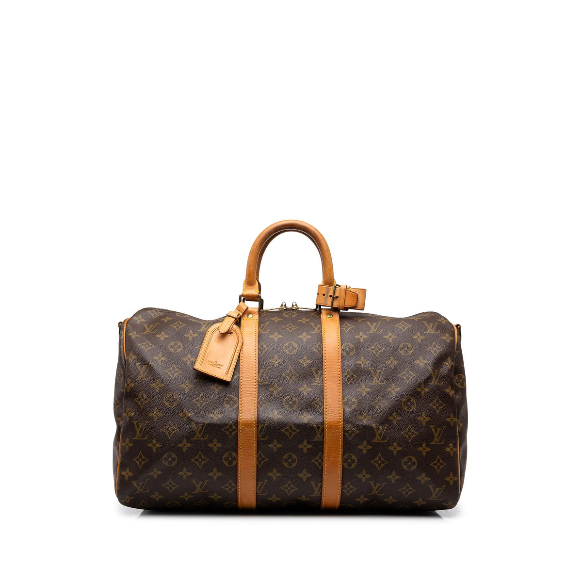Louis Vuitton Monogram Keepall Bandouliere 45 — Brown
