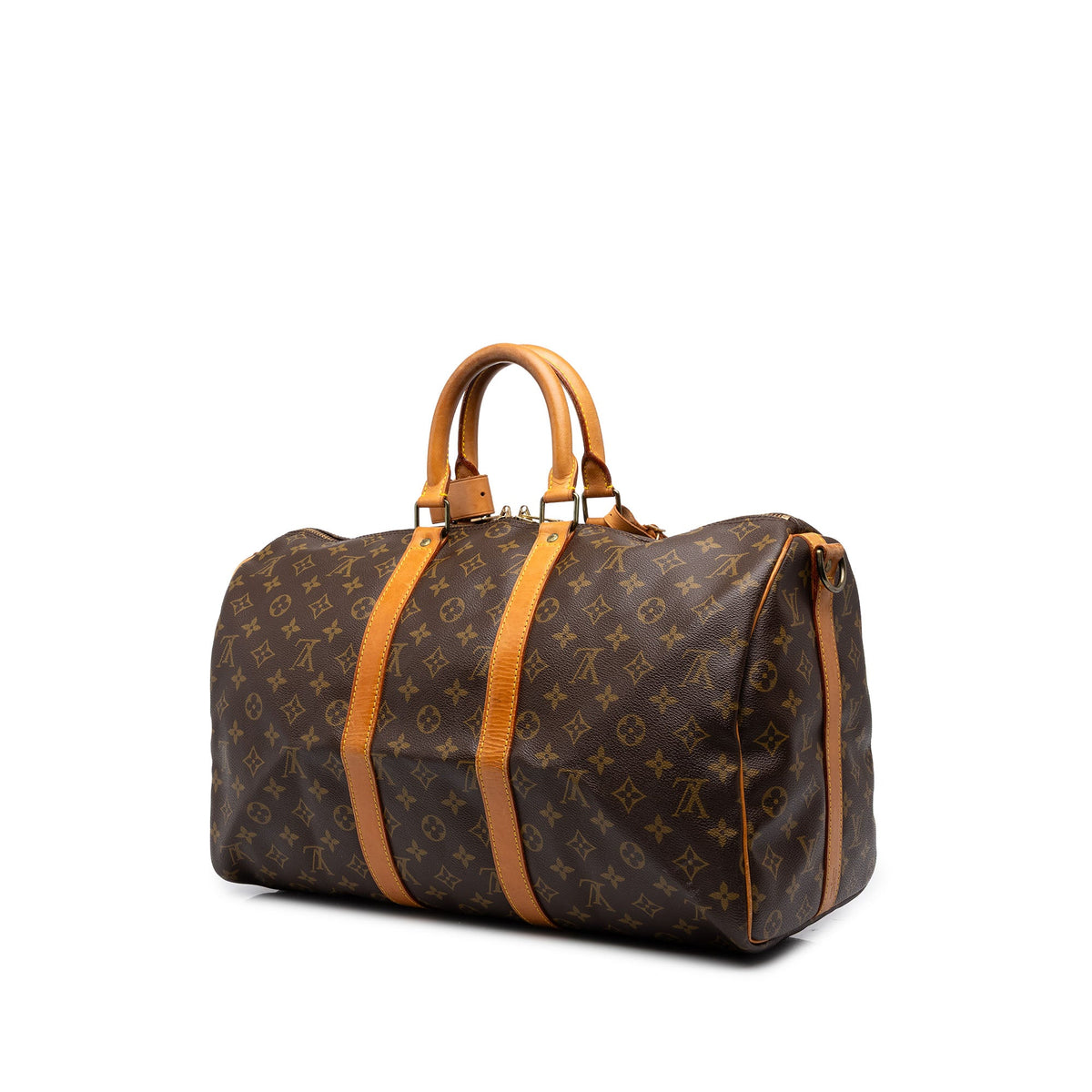 Louis Vuitton Monogram Keepall Bandouliere 45 — Brown