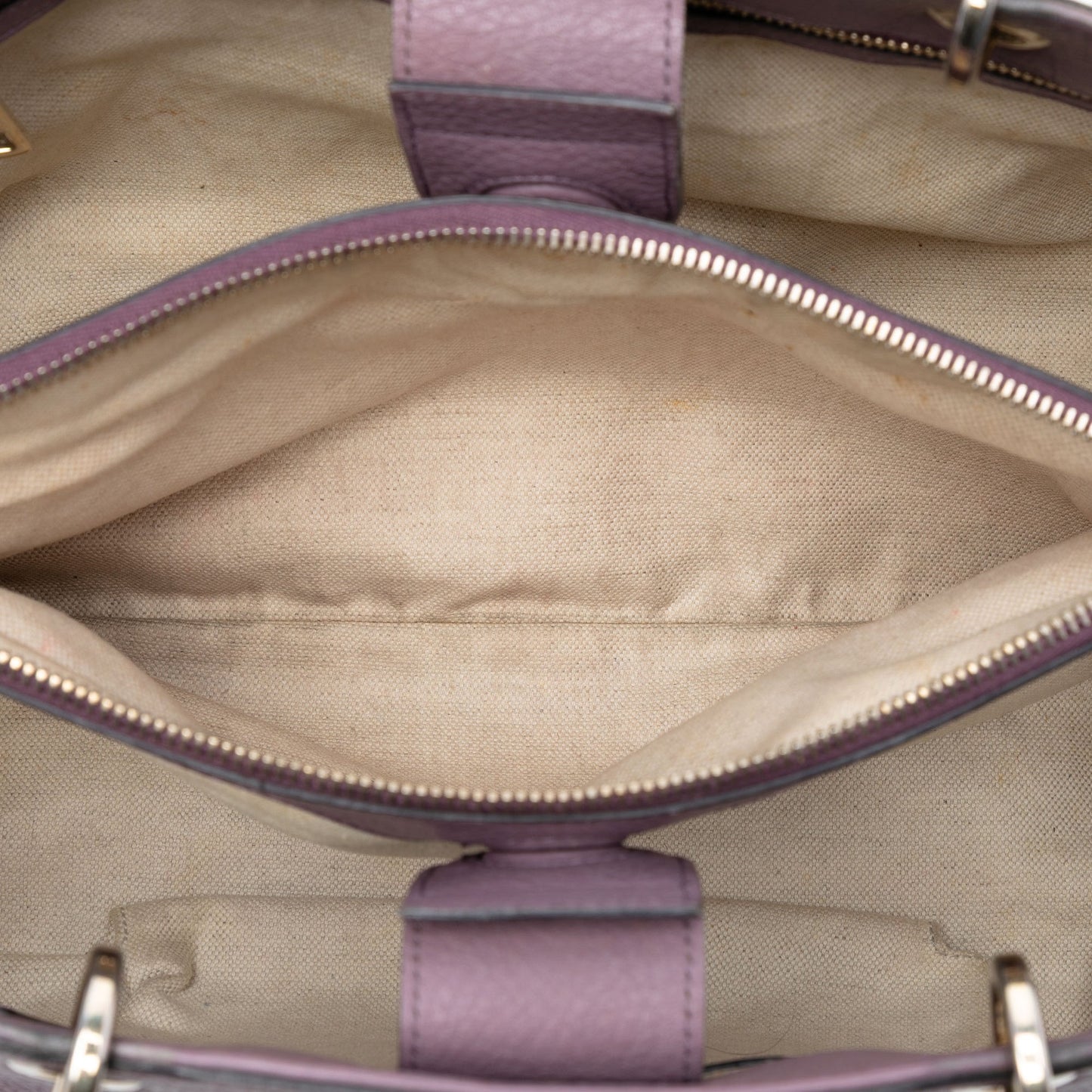 Gucci Medium Calfskin Bamboo Shopper Satchel