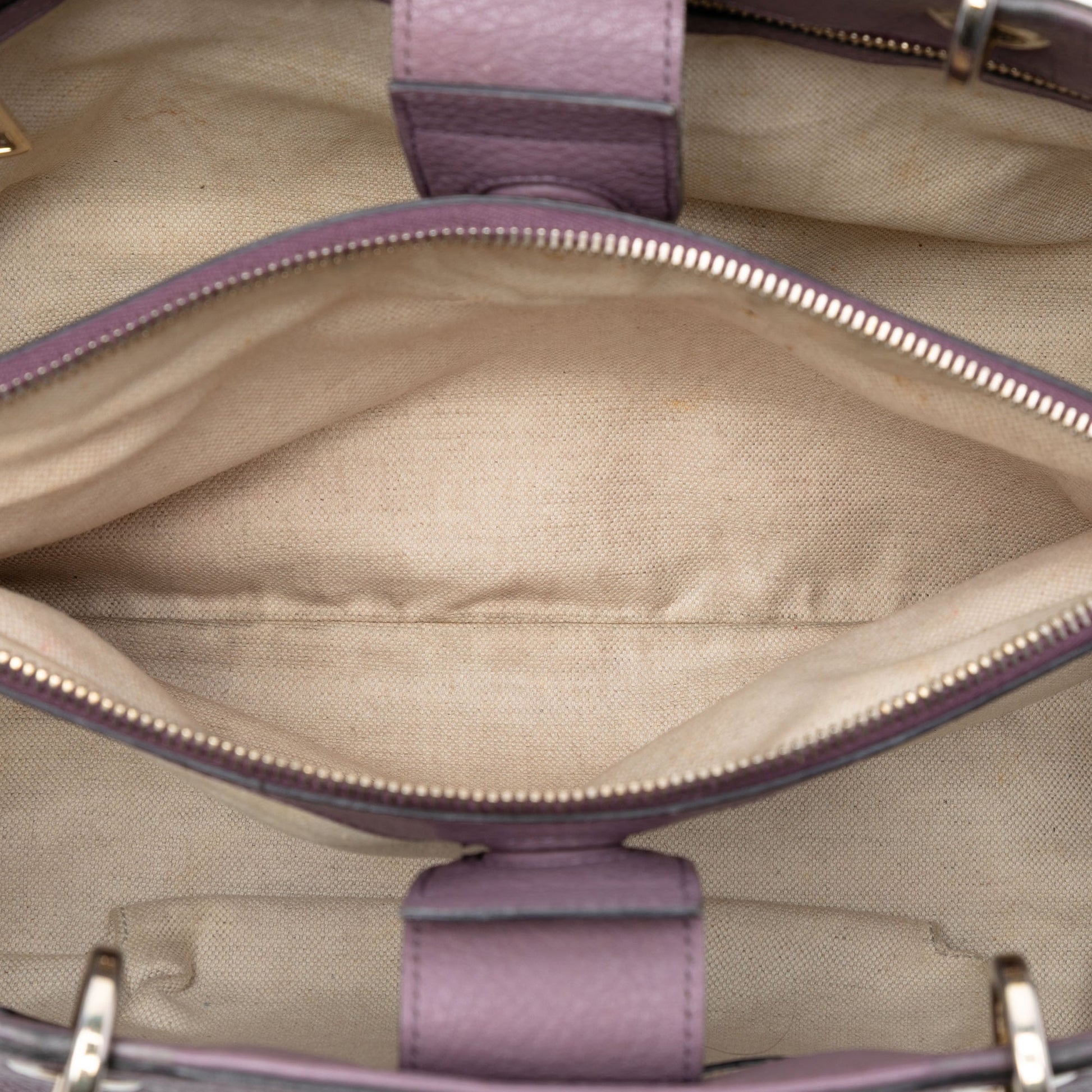 Gucci Medium Calfskin Bamboo Shopper Satchel