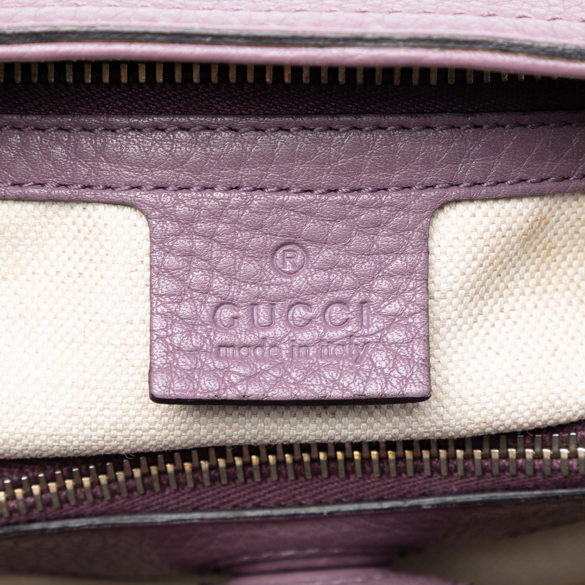 Gucci Medium Calfskin Bamboo Shopper Satchel
