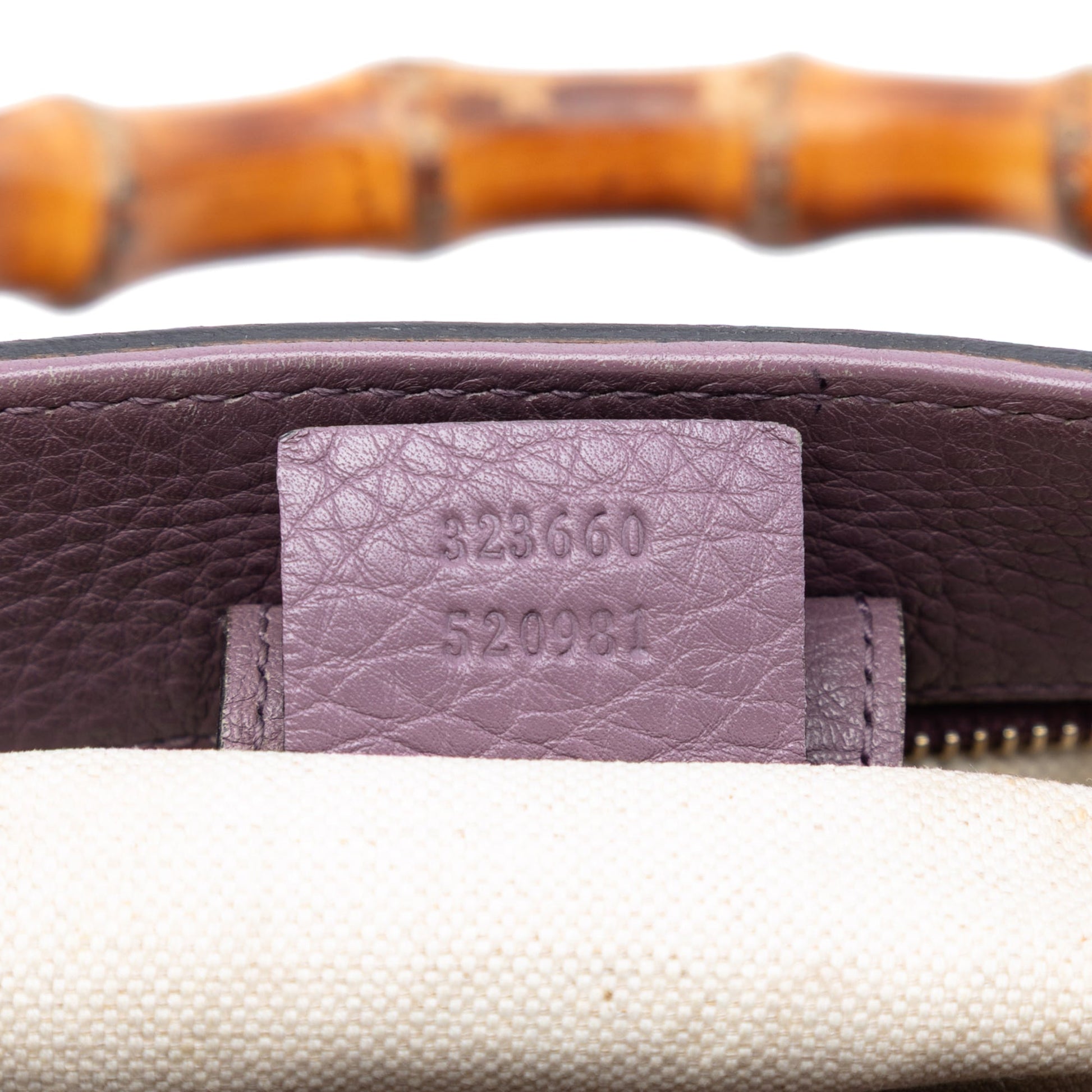 Gucci Medium Calfskin Bamboo Shopper Satchel