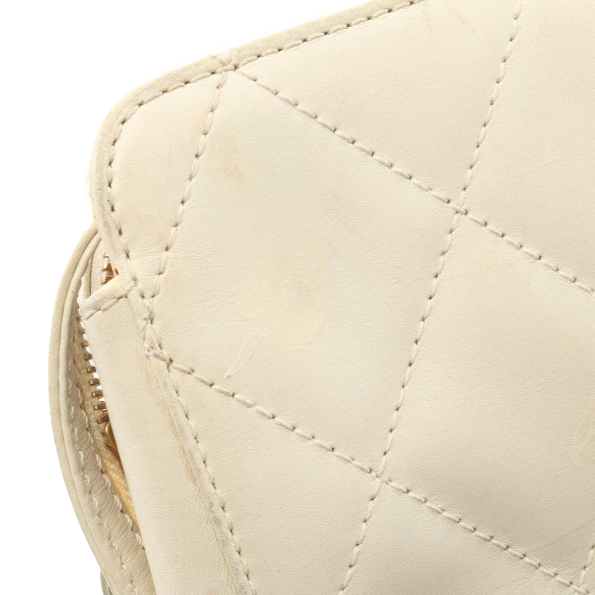 Chanel CC Quilted Calfskin Tote