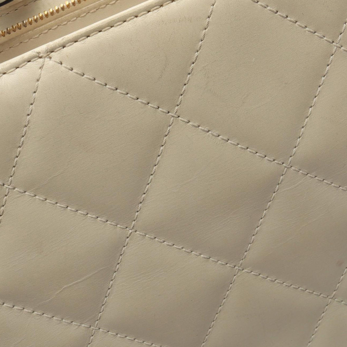 Chanel CC Quilted Calfskin Tote