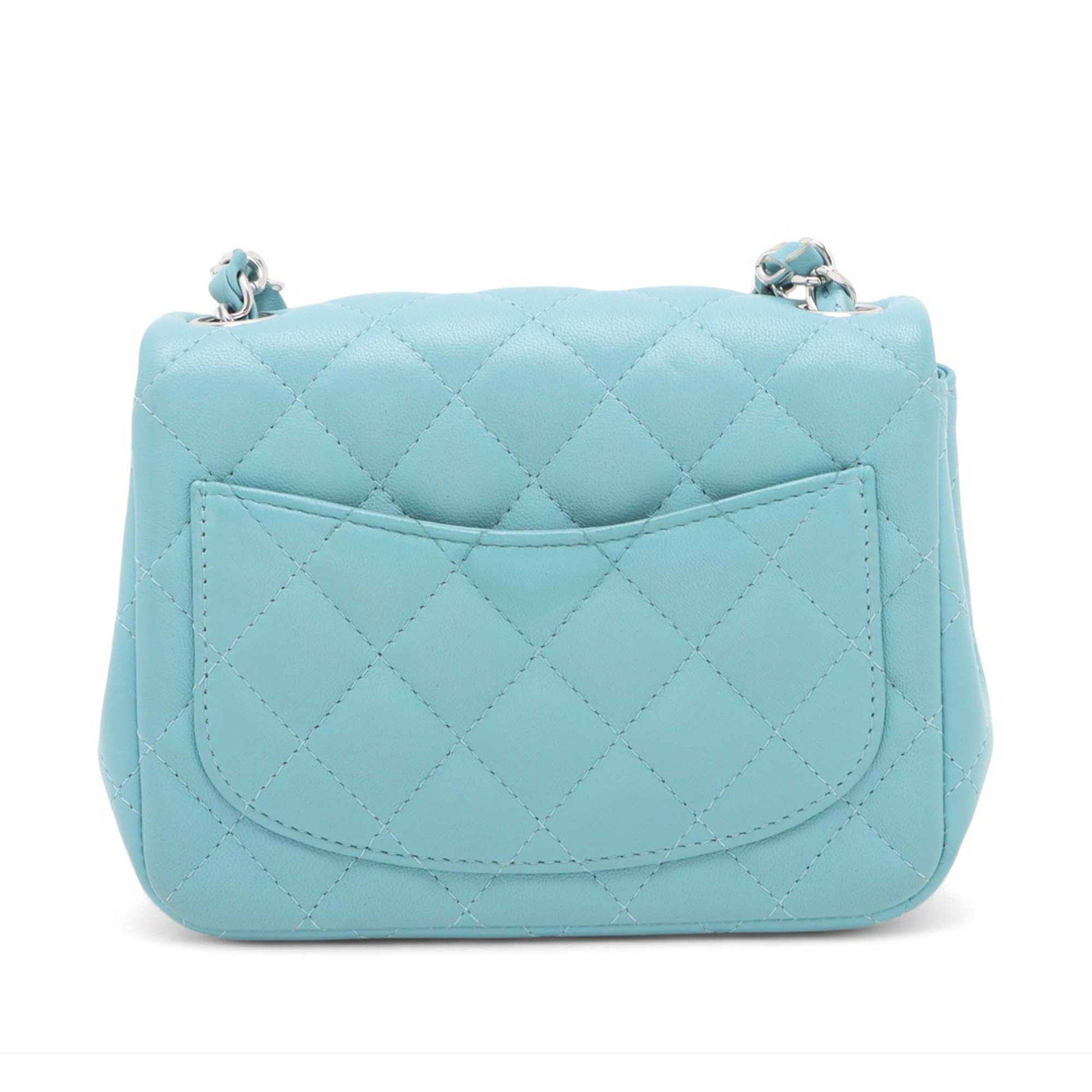 Chanel Mini Square Classic Lambskin Single Flap