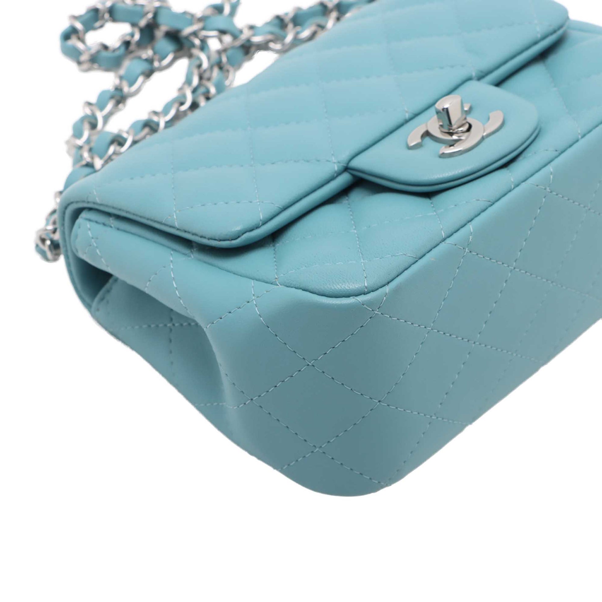 Chanel Mini Square Classic Lambskin Single Flap