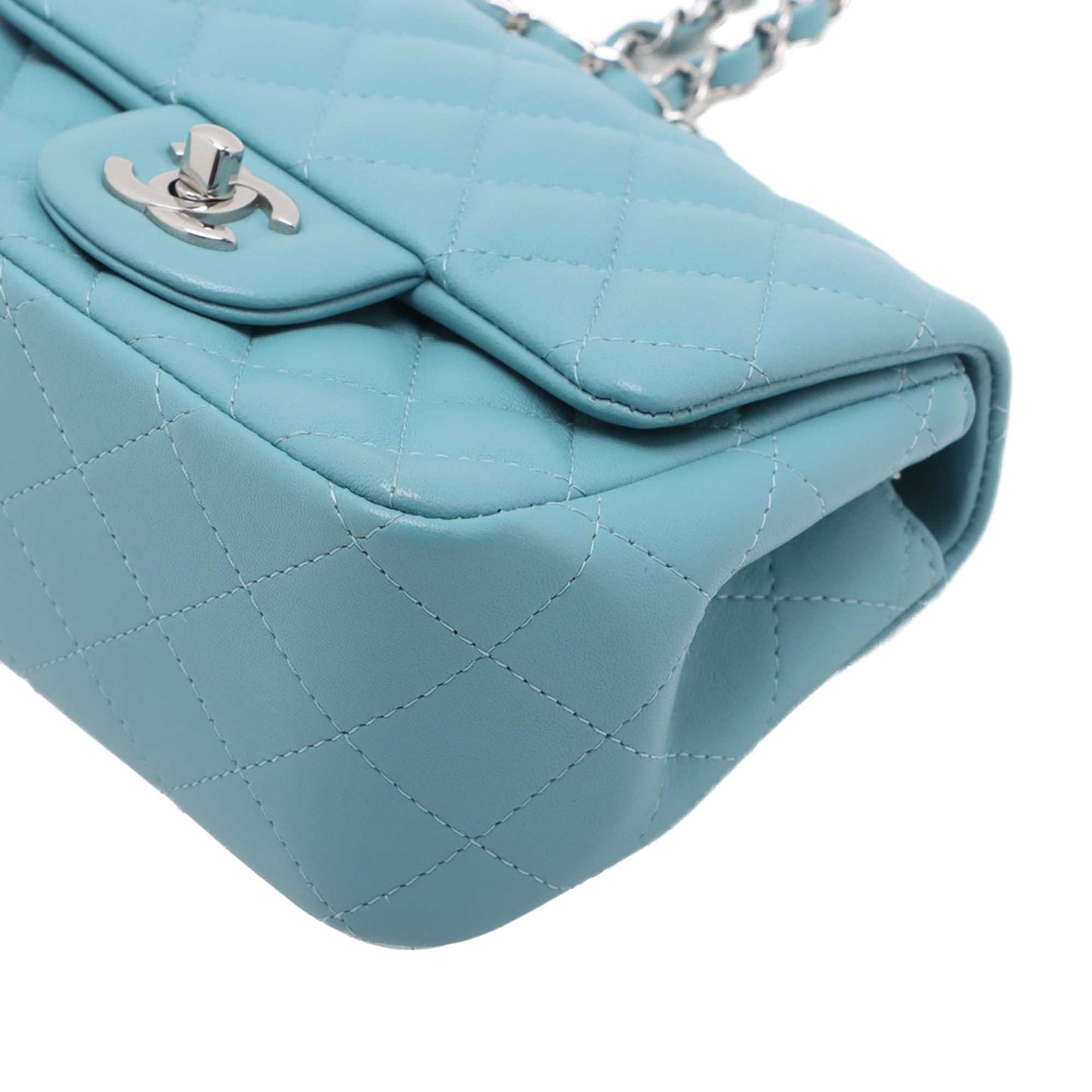 Chanel Mini Square Classic Lambskin Single Flap