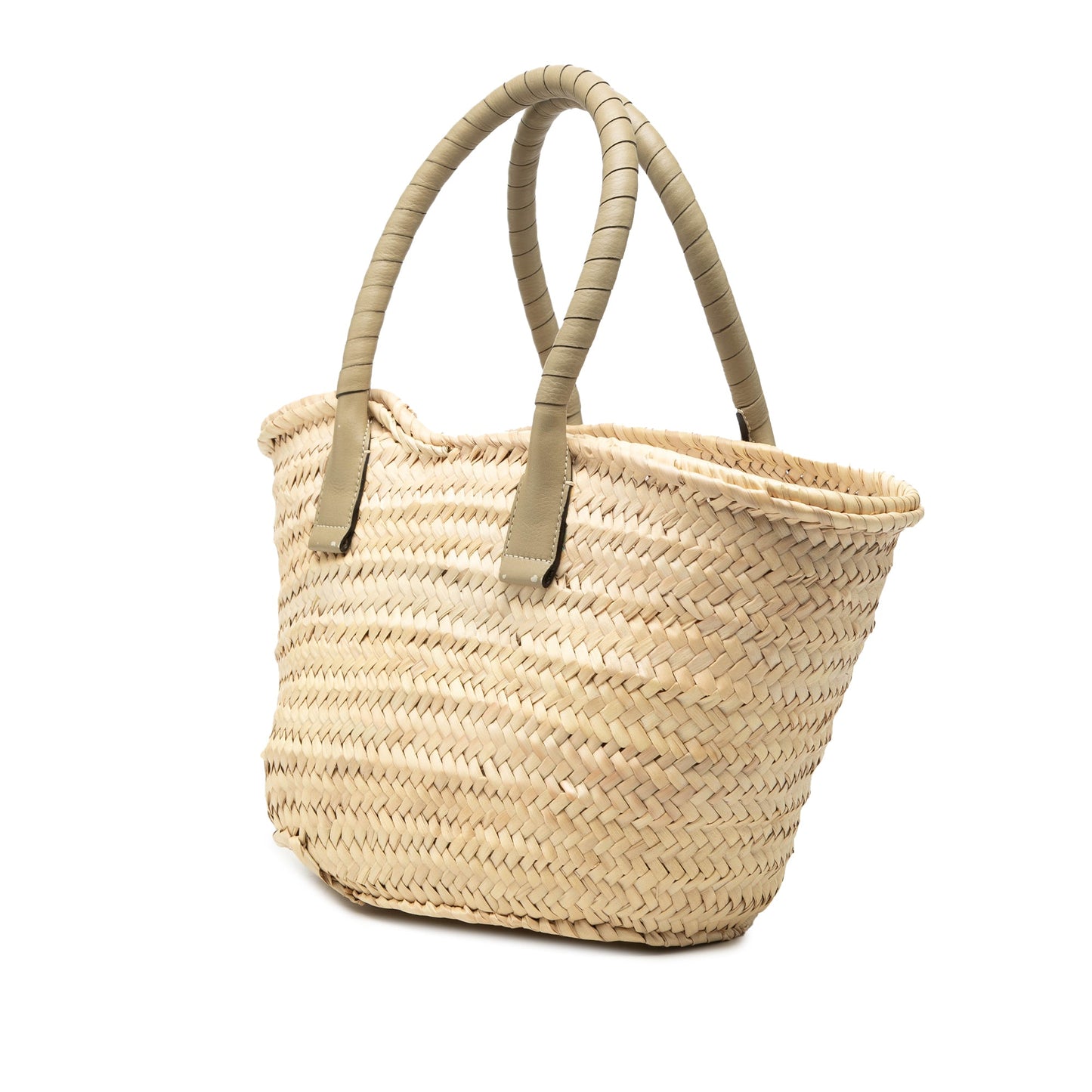 Medium Raffia Marcie Basket Tote