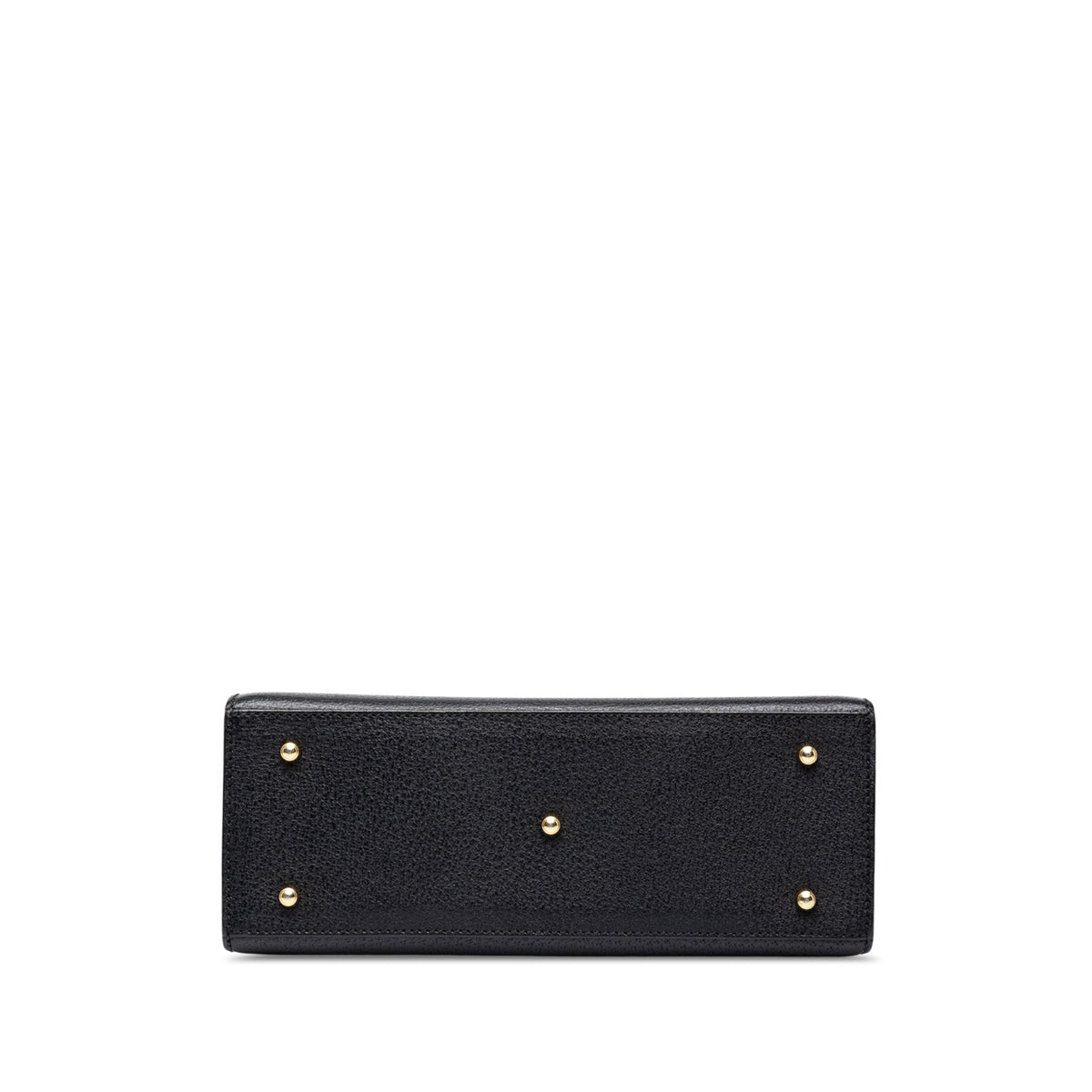 Gucci Calfskin Lady Lock Satchel — Black
