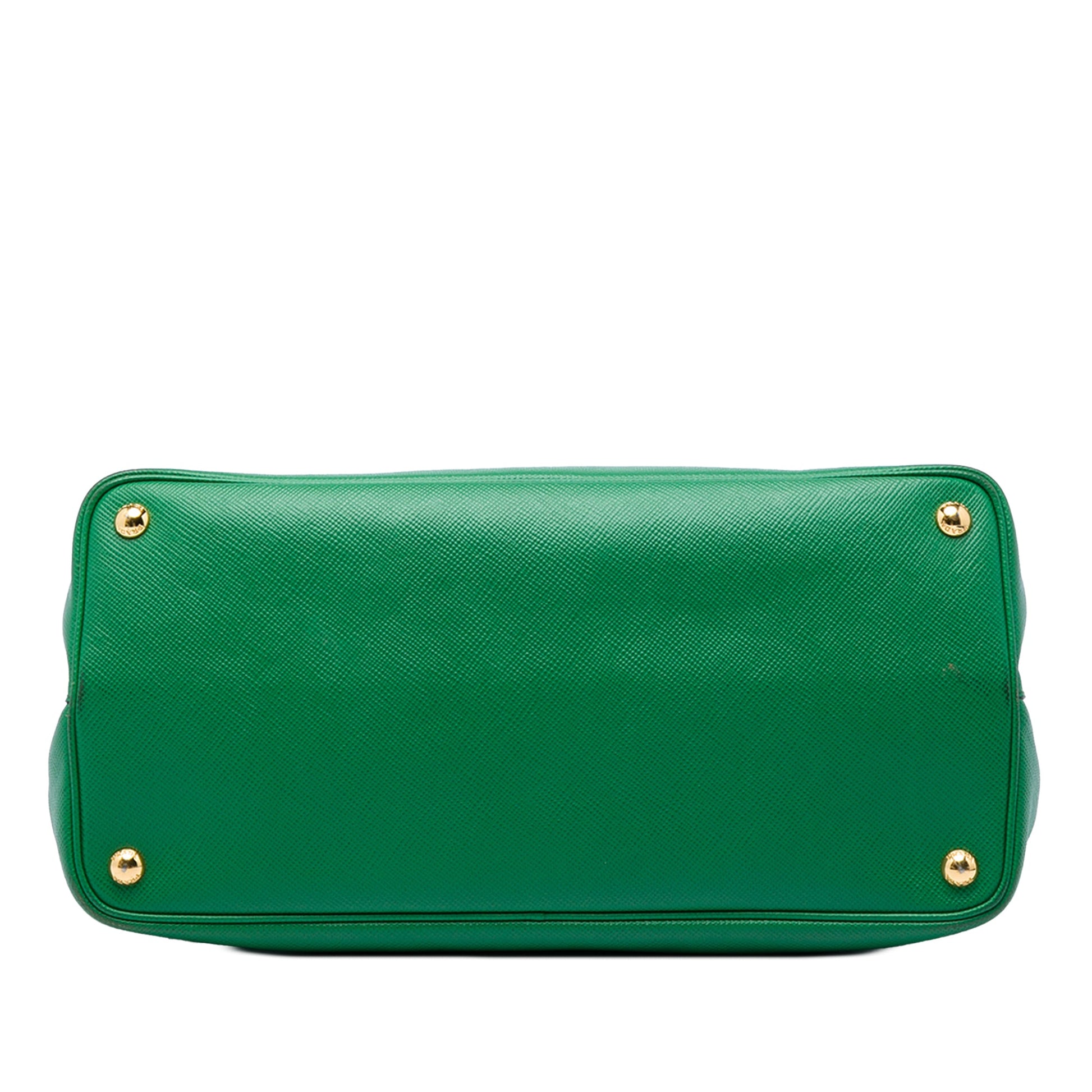 Prada Large Saffiano Cuir Double Satchel