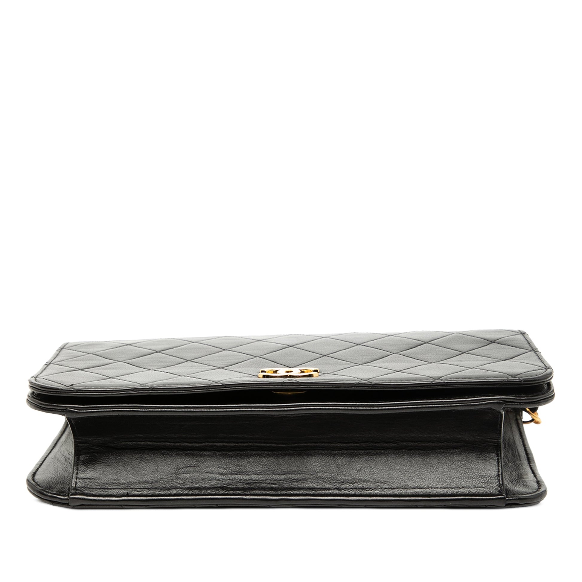 Chanel CC Quilted Lambskin Full Single Flap