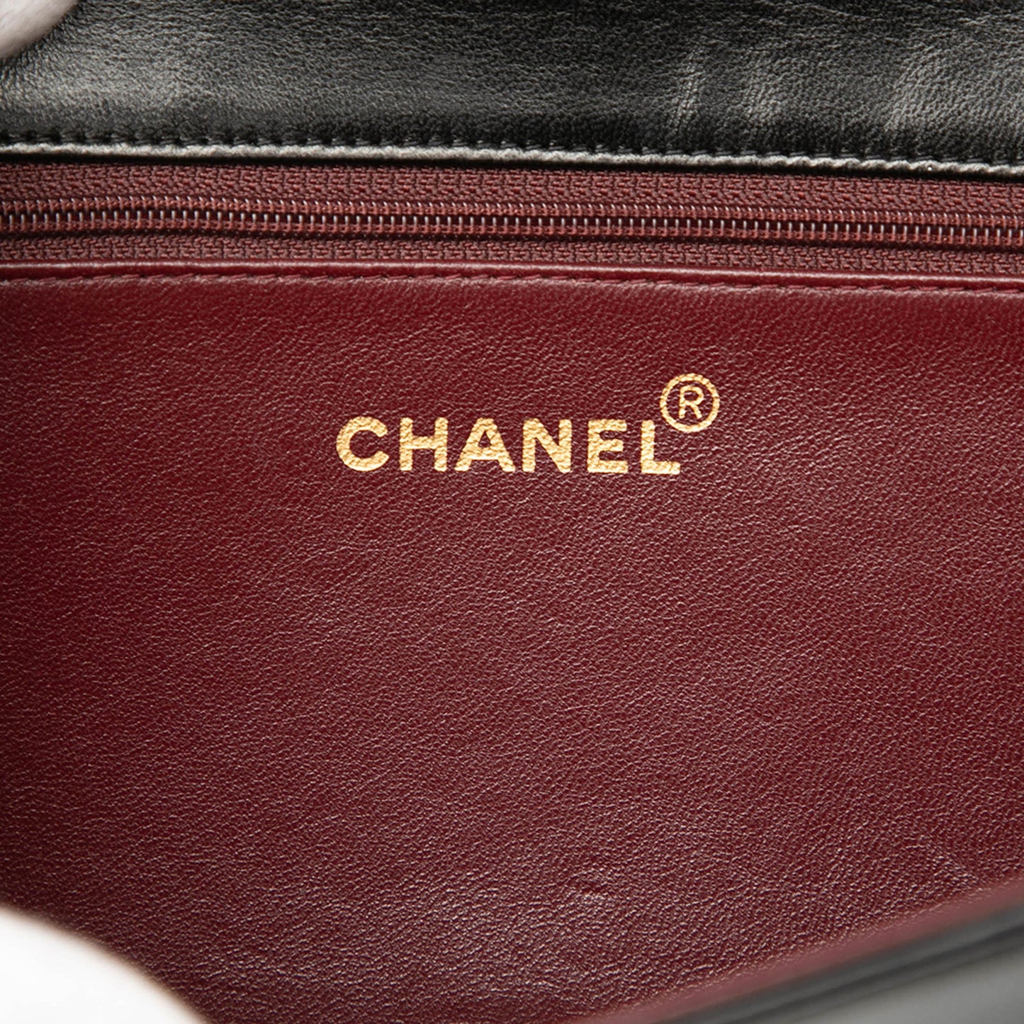 Chanel CC Quilted Lambskin Full Single Flap