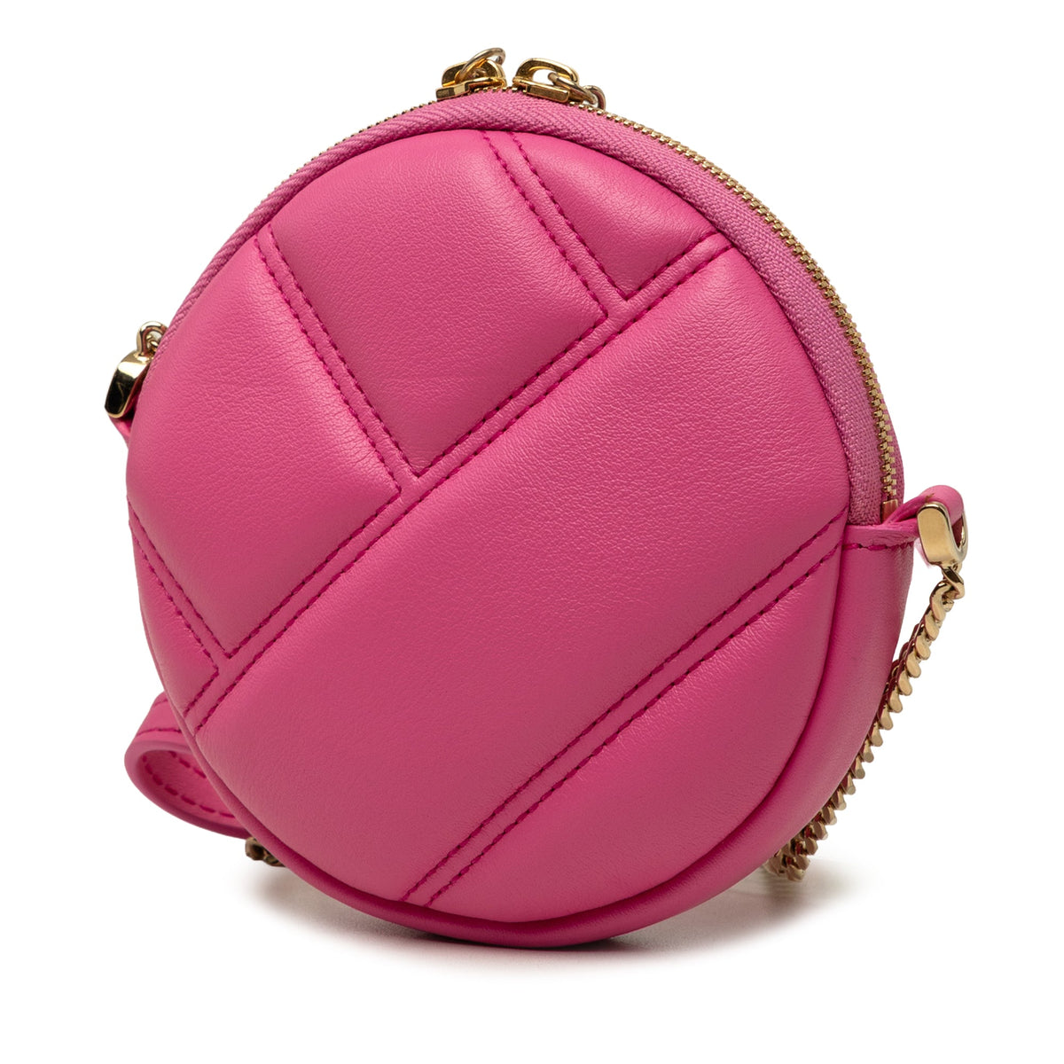 Bvlgari Leather Serpenti Cabochon Round Crossbody