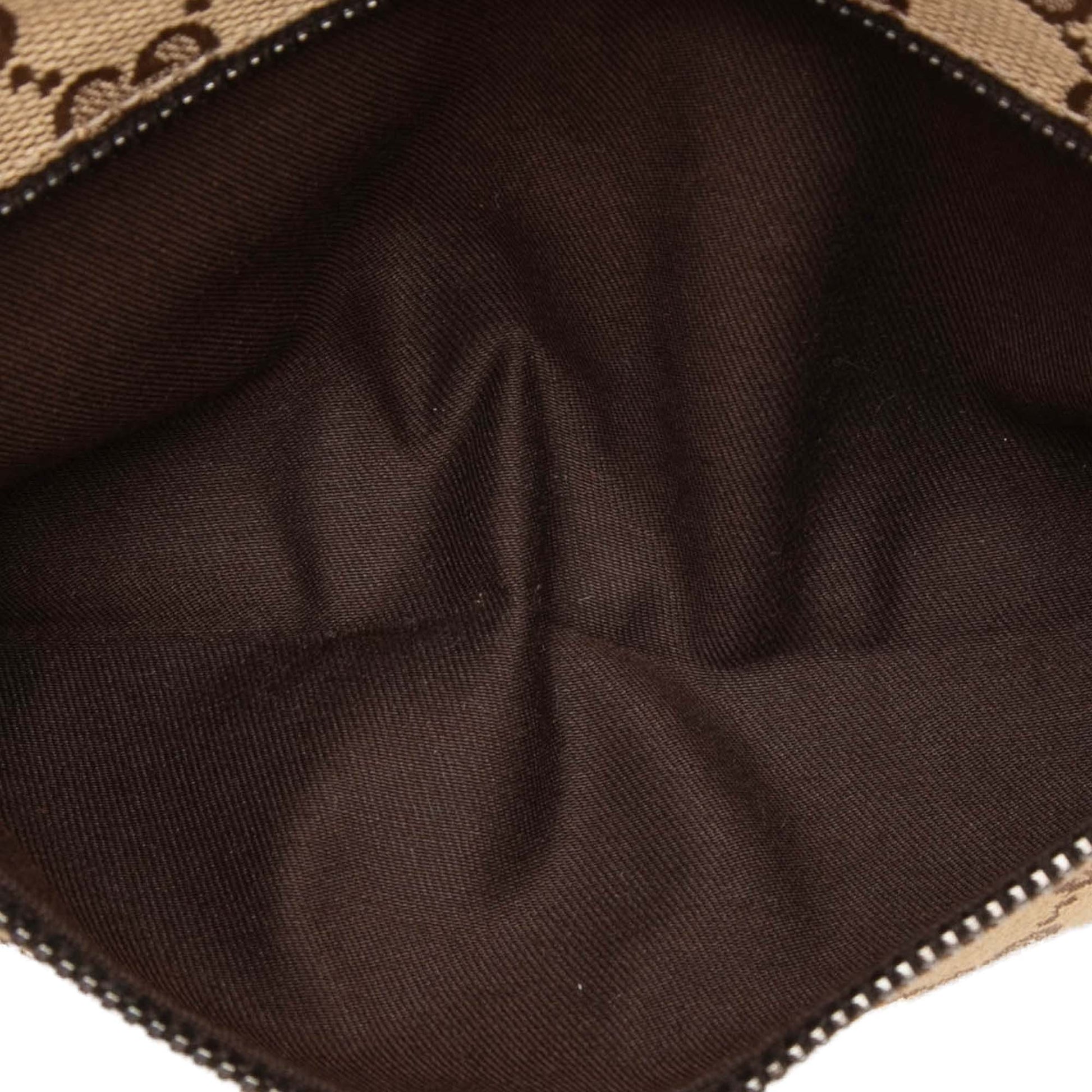 Gucci GG Canvas Web Double Pocket Belt Bag
