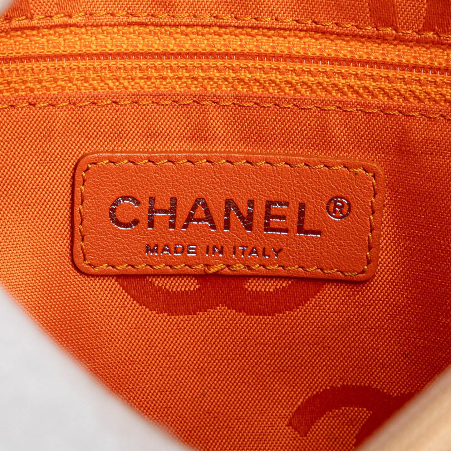 Chanel Lambskin Cambon Ligne Pochette