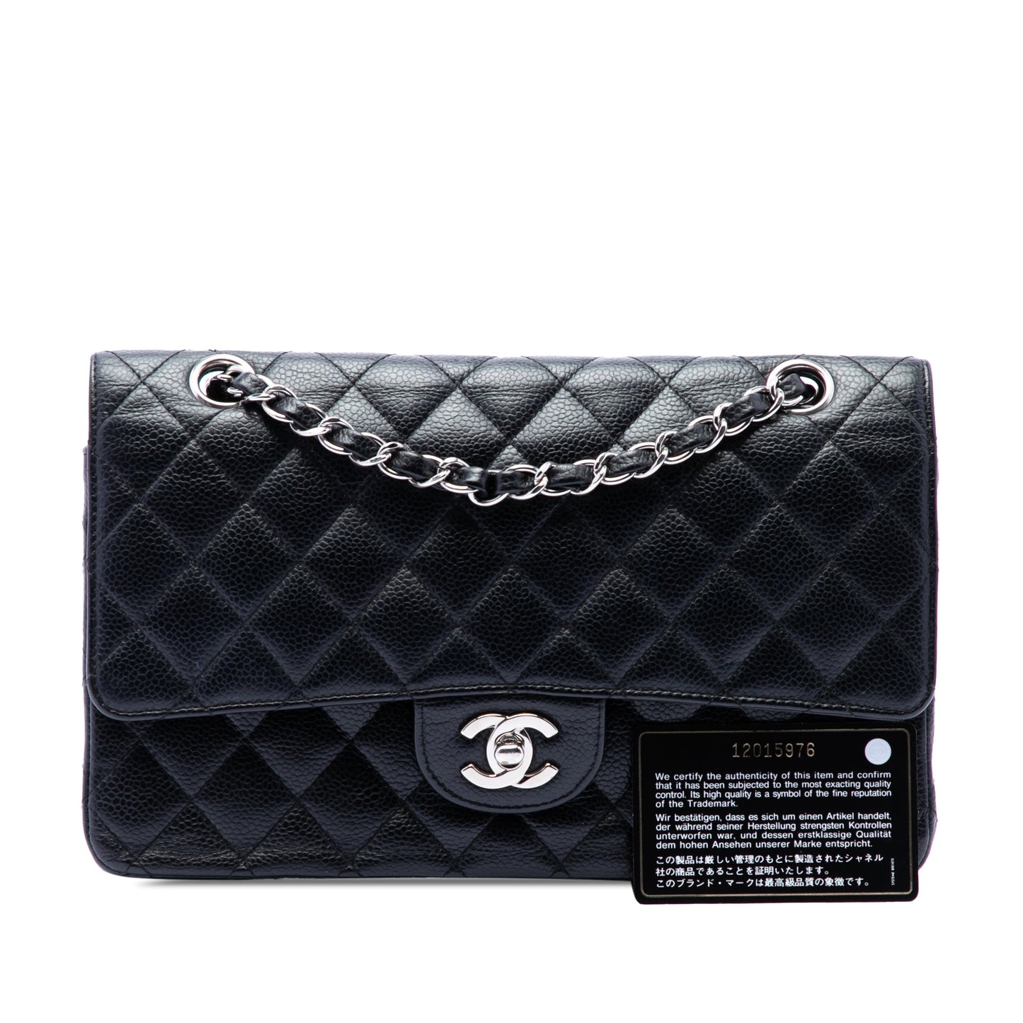 Chanel Medium Classic Caviar Double Flap