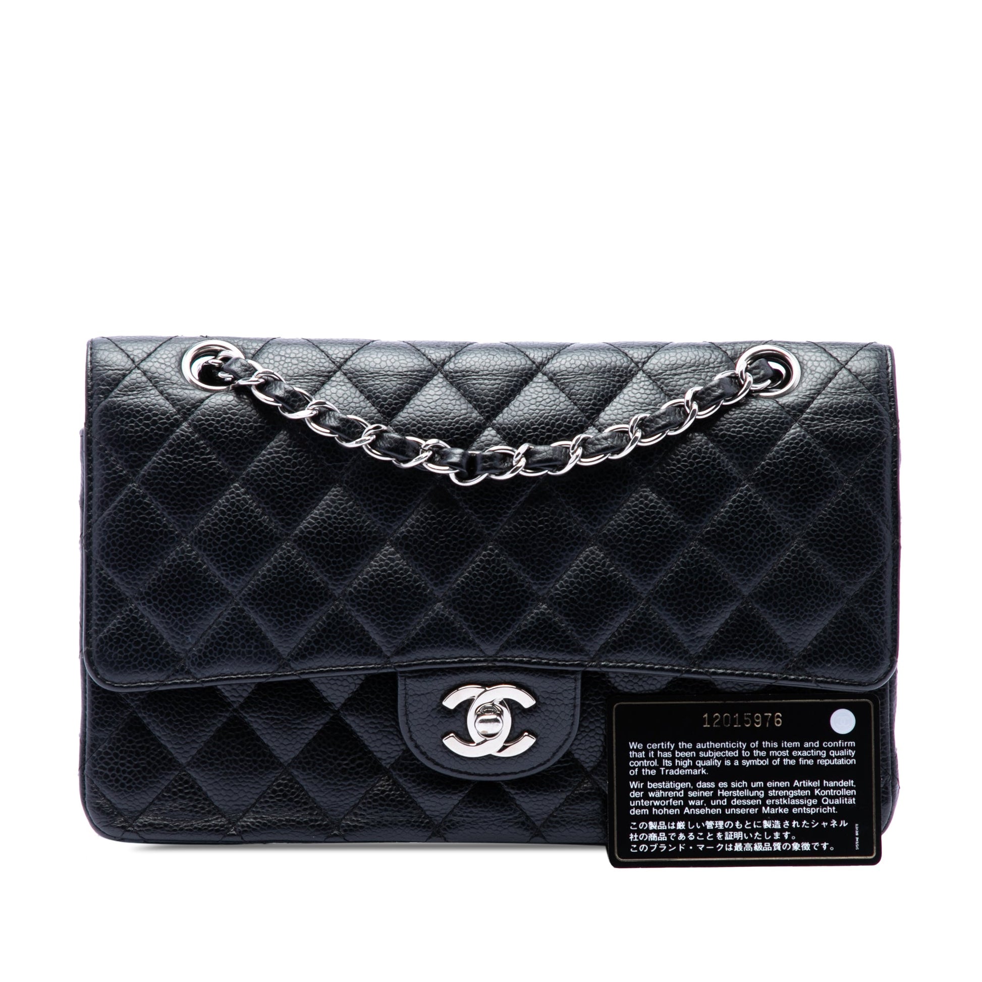 Chanel Medium Classic Caviar Double Flap