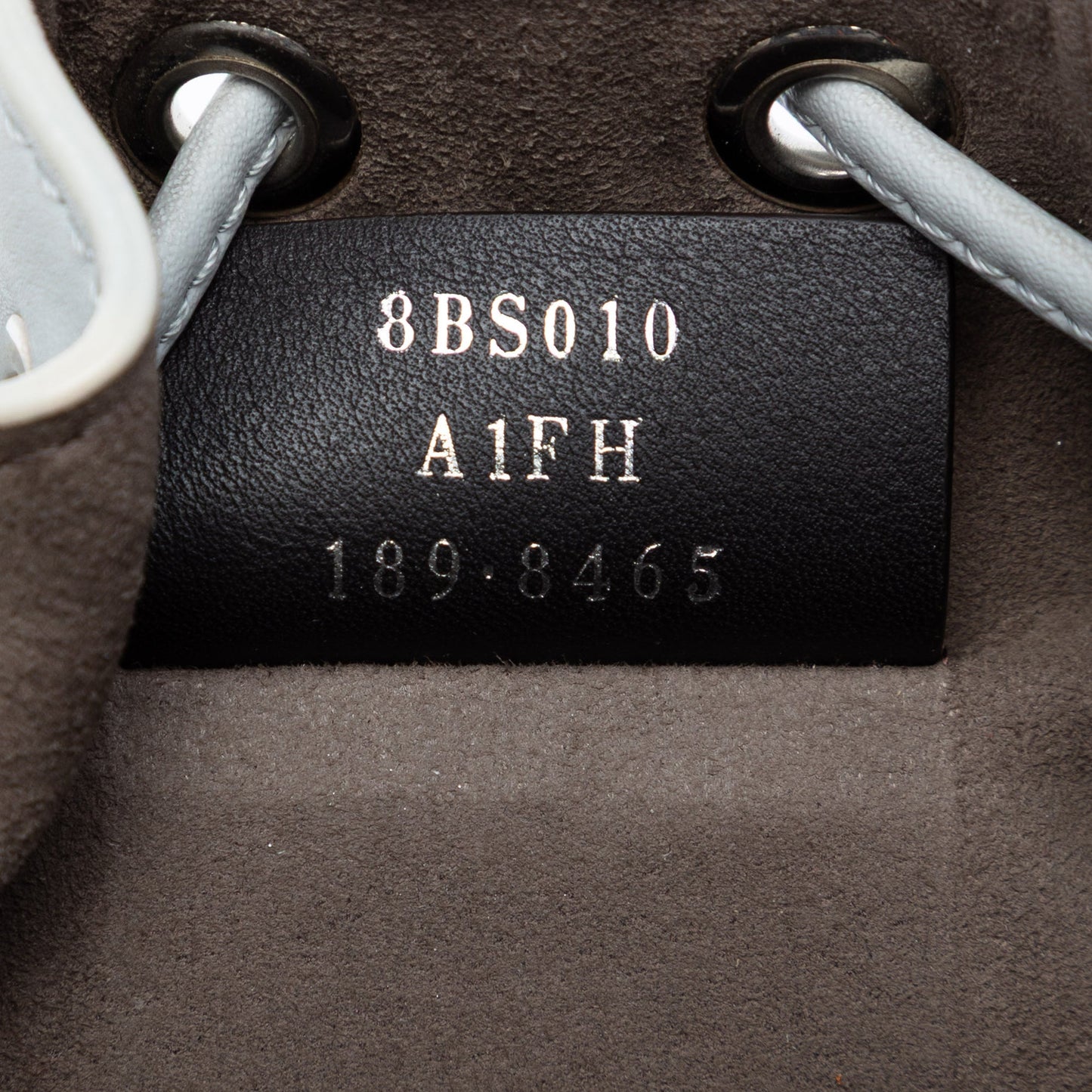 Fendi Mini Leather Pearl Mon Tresor Bucket Bag