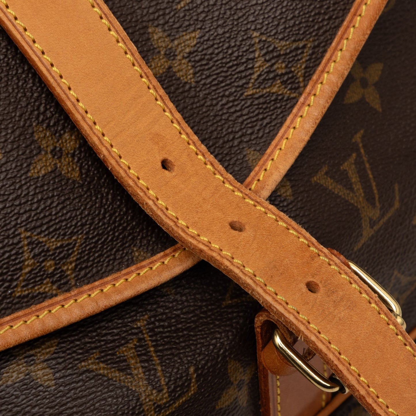 Louis Vuitton Monogram Saumur 35