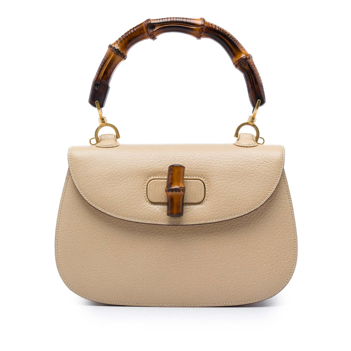 Gucci Grained Calfskin Bamboo Night