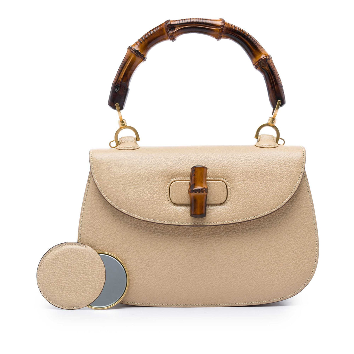 Gucci Grained Calfskin Bamboo Night