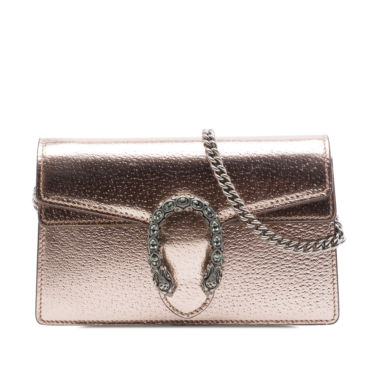 Gucci Mini Metallic Calfskin Dionysus Crossbody