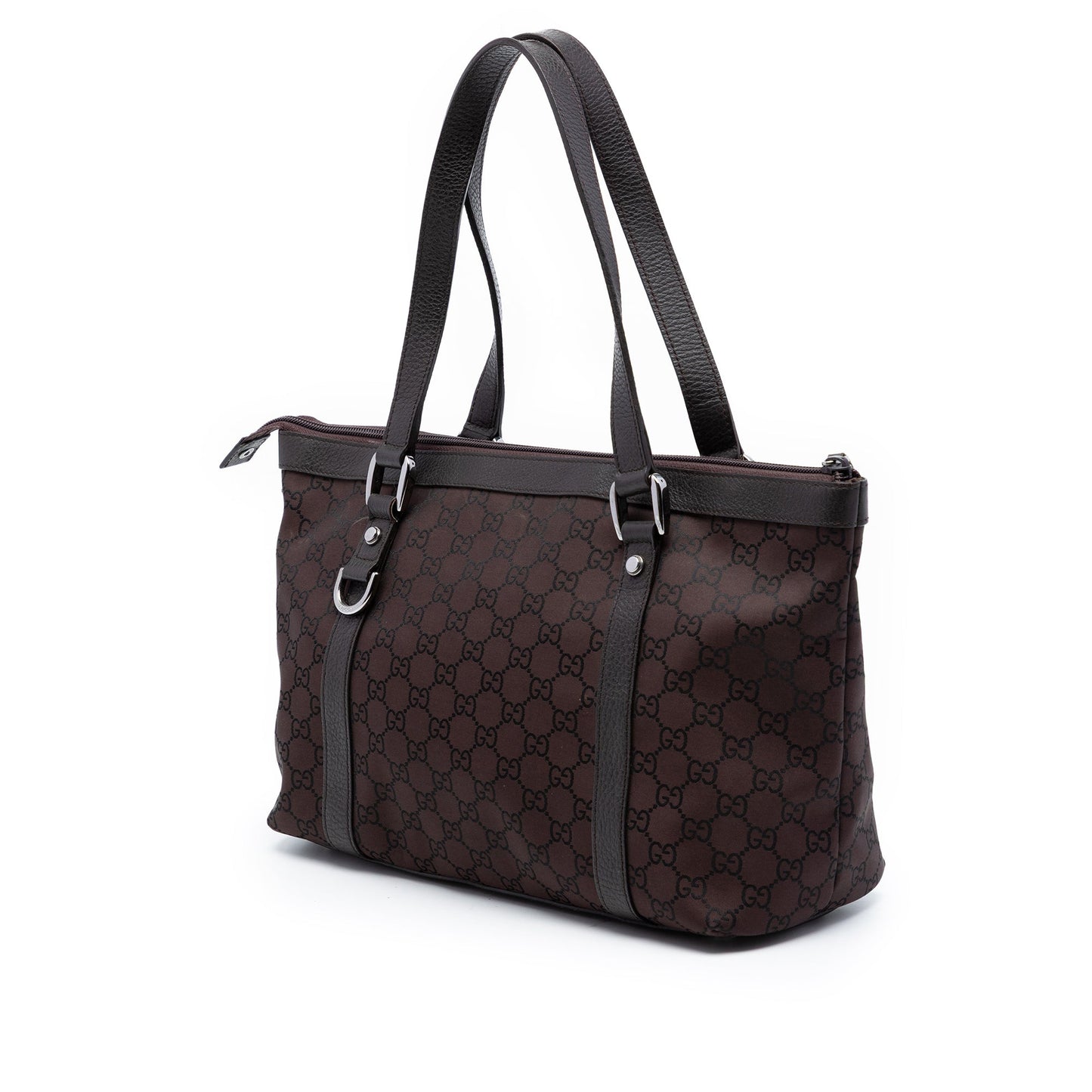 Gucci GG Nylon Abbey D Ring Tote