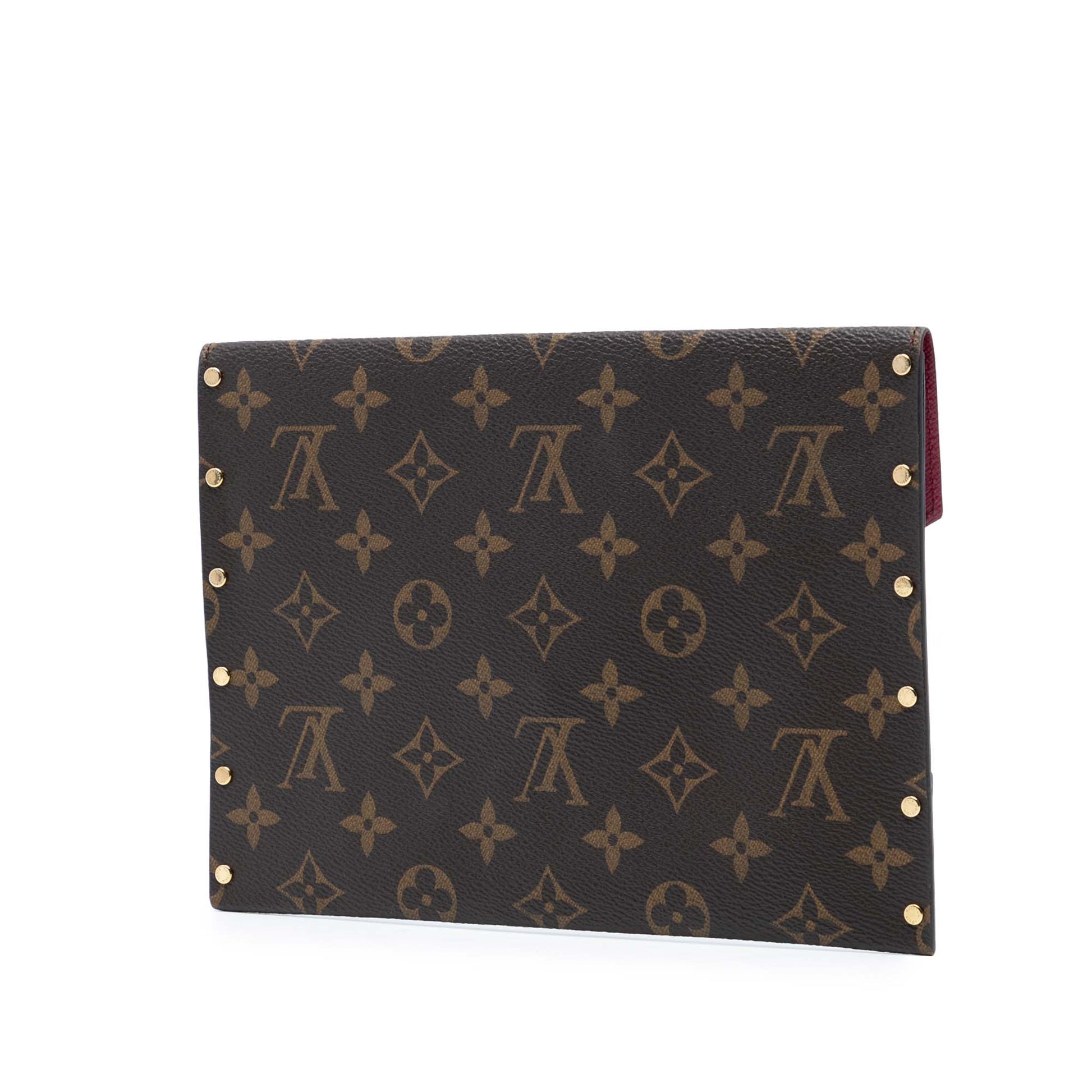 Louis Vuitton Monogram Rivets Envelope MM
