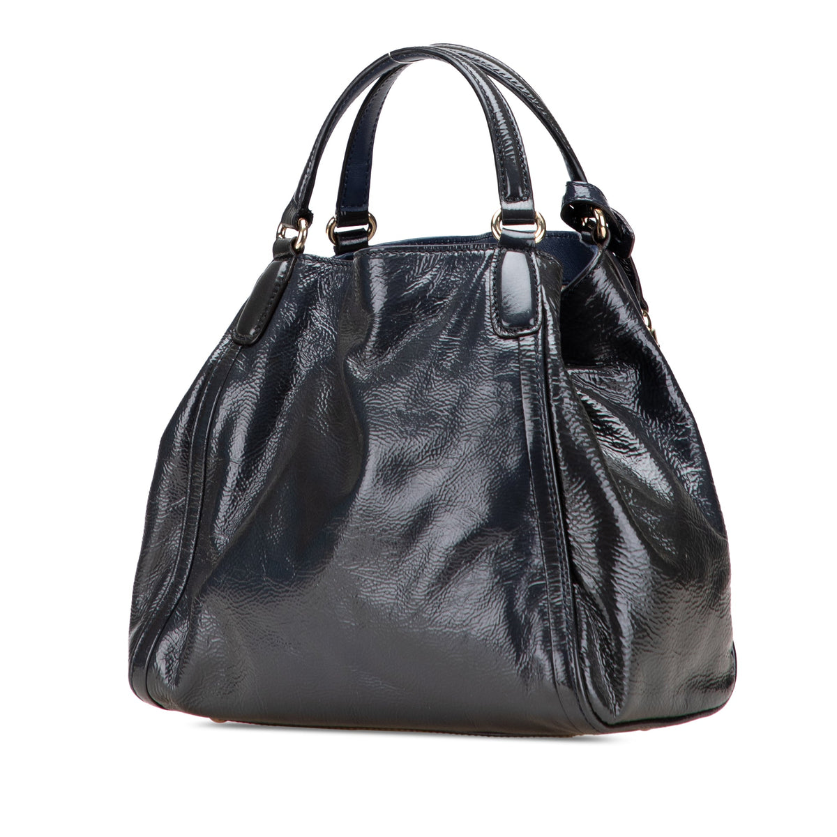 Gucci Small Patent Soho Satchel