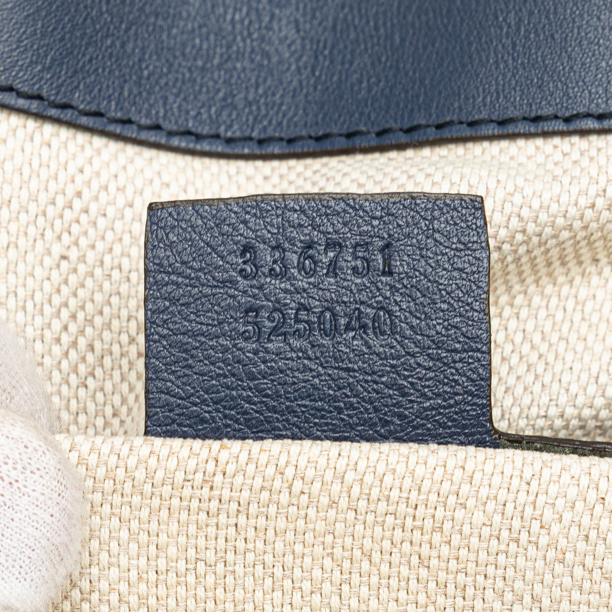 Gucci Small Patent Soho Satchel